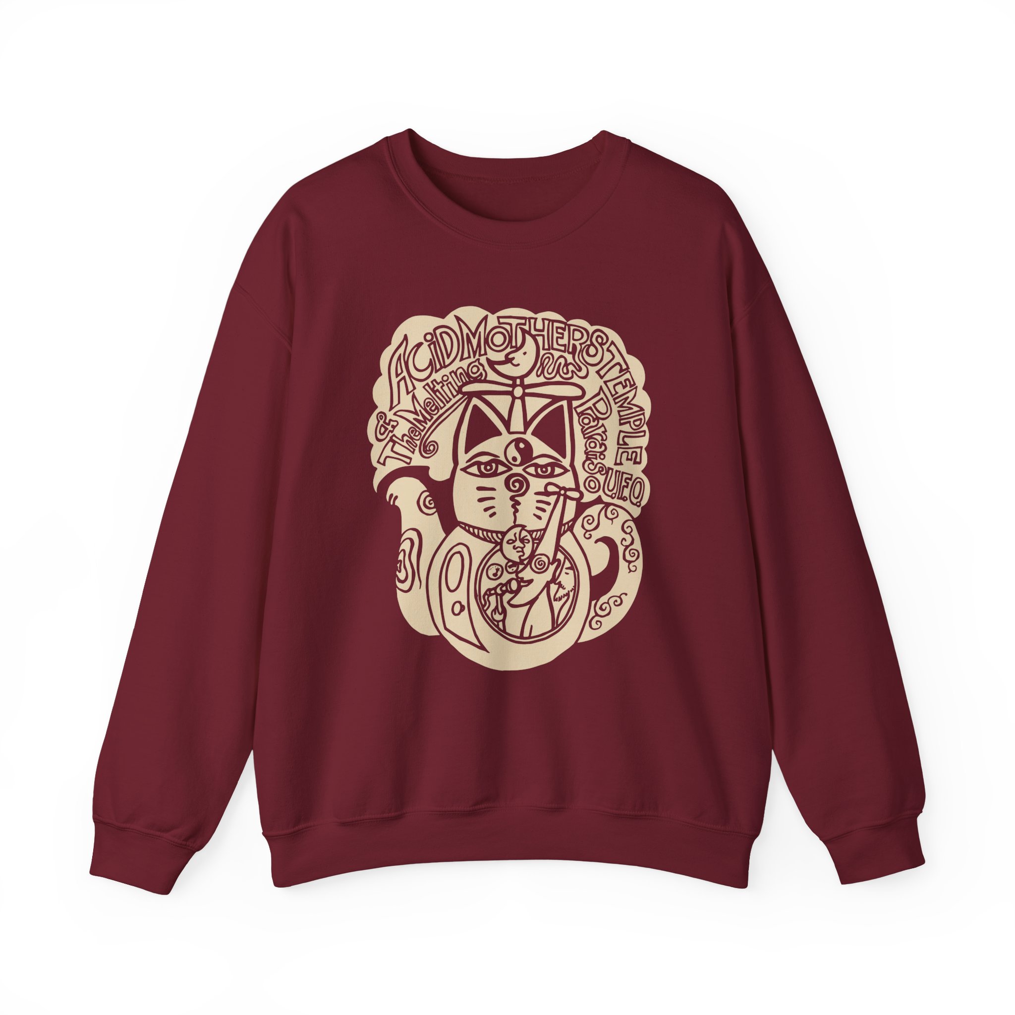 Acid Mothers Temple Unisex Heavy Blendâ„¢ Crewneck Sweatshirt