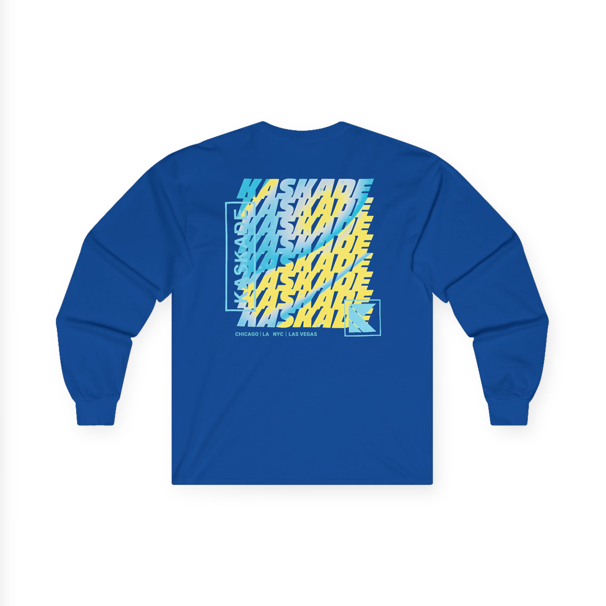 Kaskade Sky Blue Cities Unisex Ultra Cotton Long Sleeve Tee