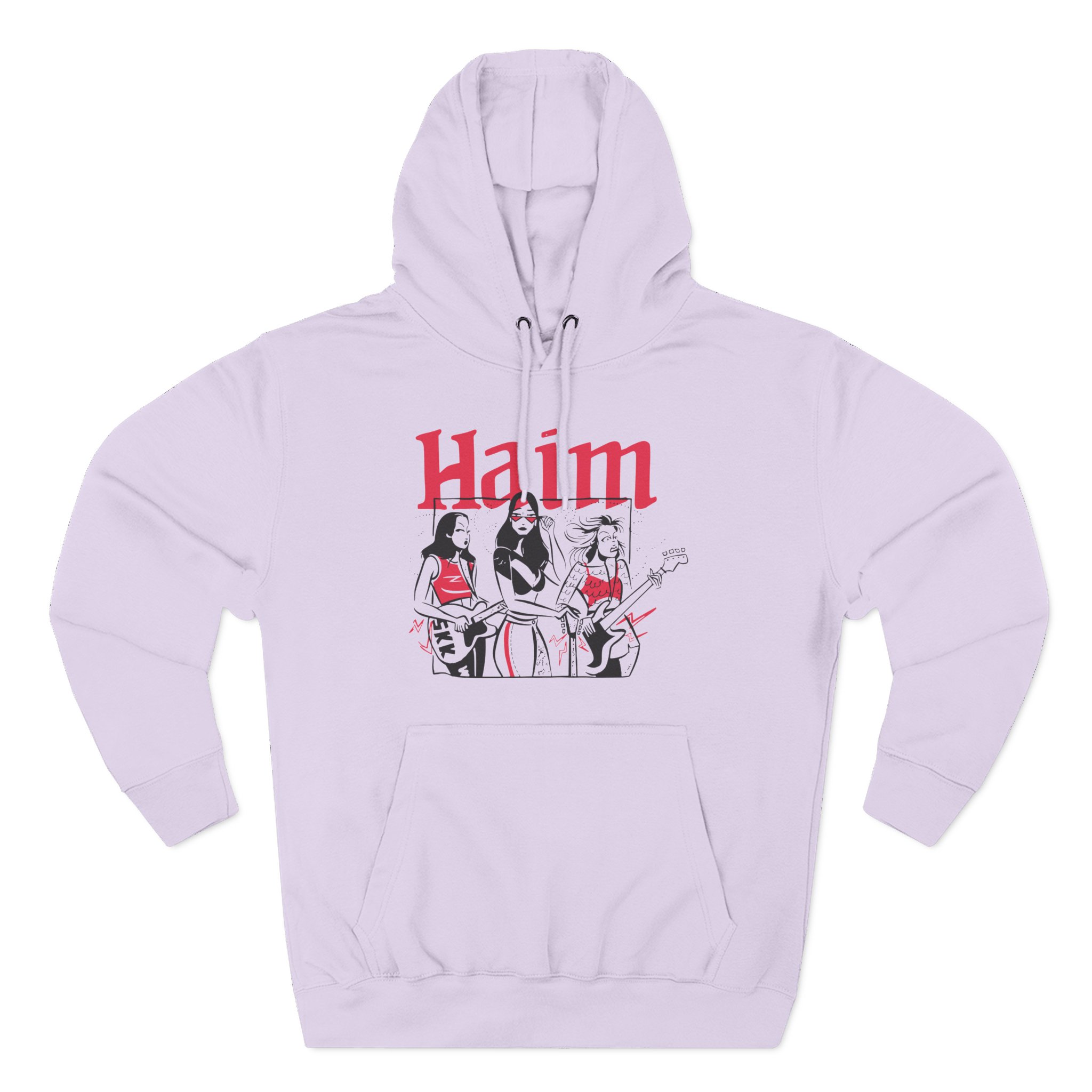 Haim Three-Panel Fleece Hoodie
