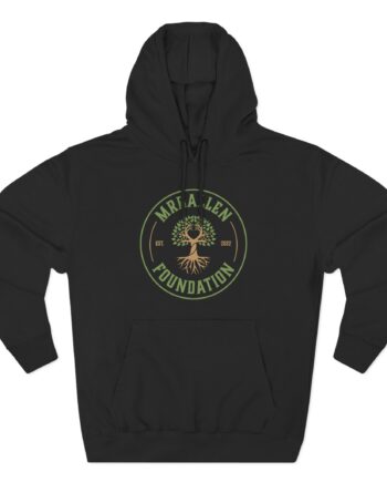Mrballen Foundation Three-Panel Fleece Hoodie