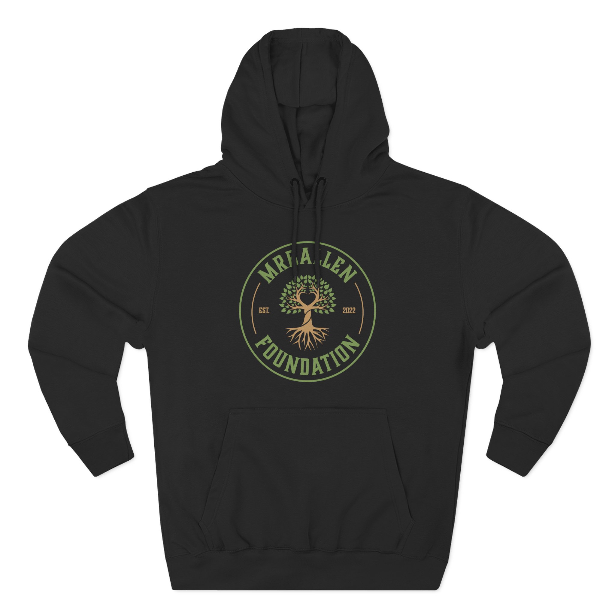 Mrballen Foundation Three-Panel Fleece Hoodie