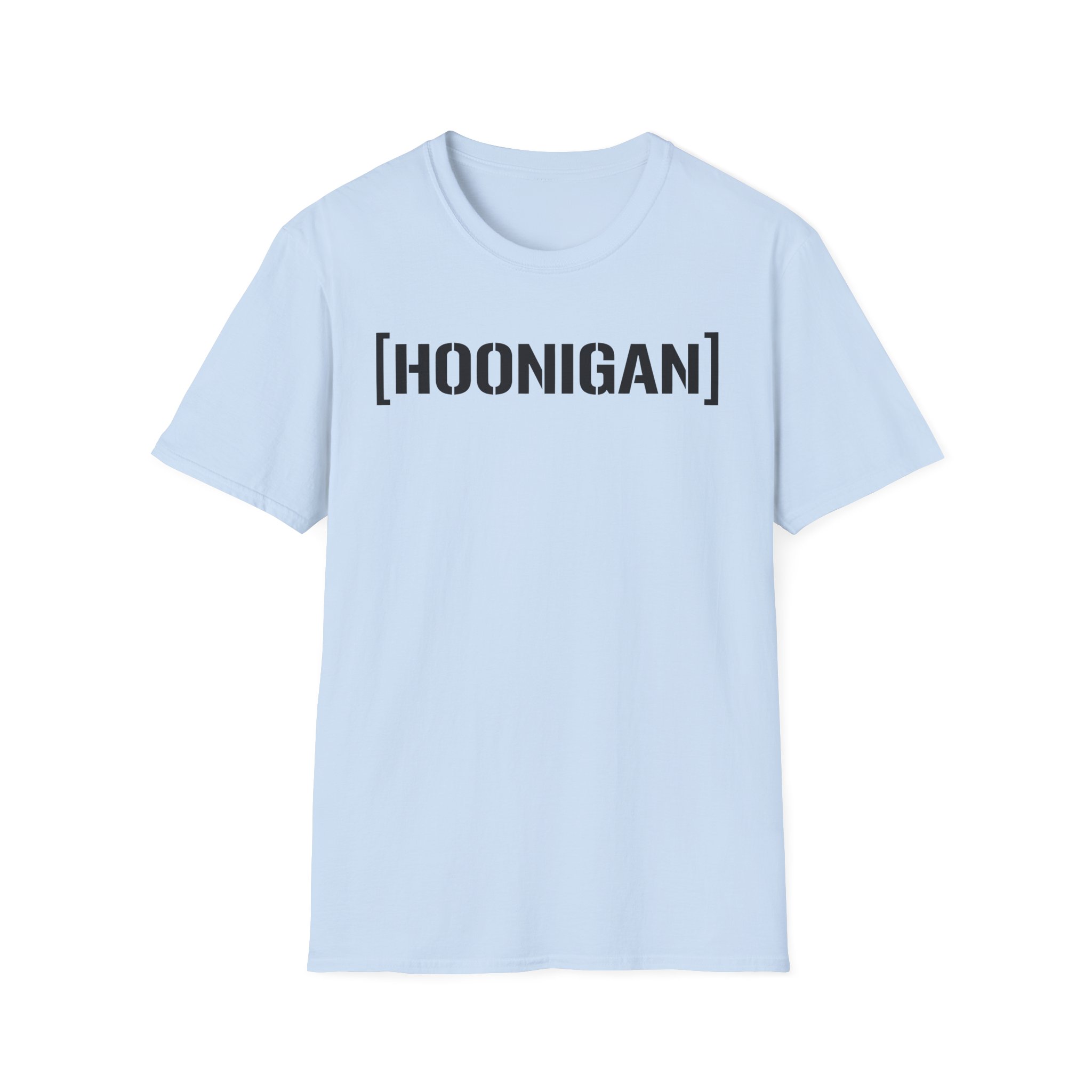 Hoonigan Bracket Censor Bar Logo Unisex Softstyle T-Shirt