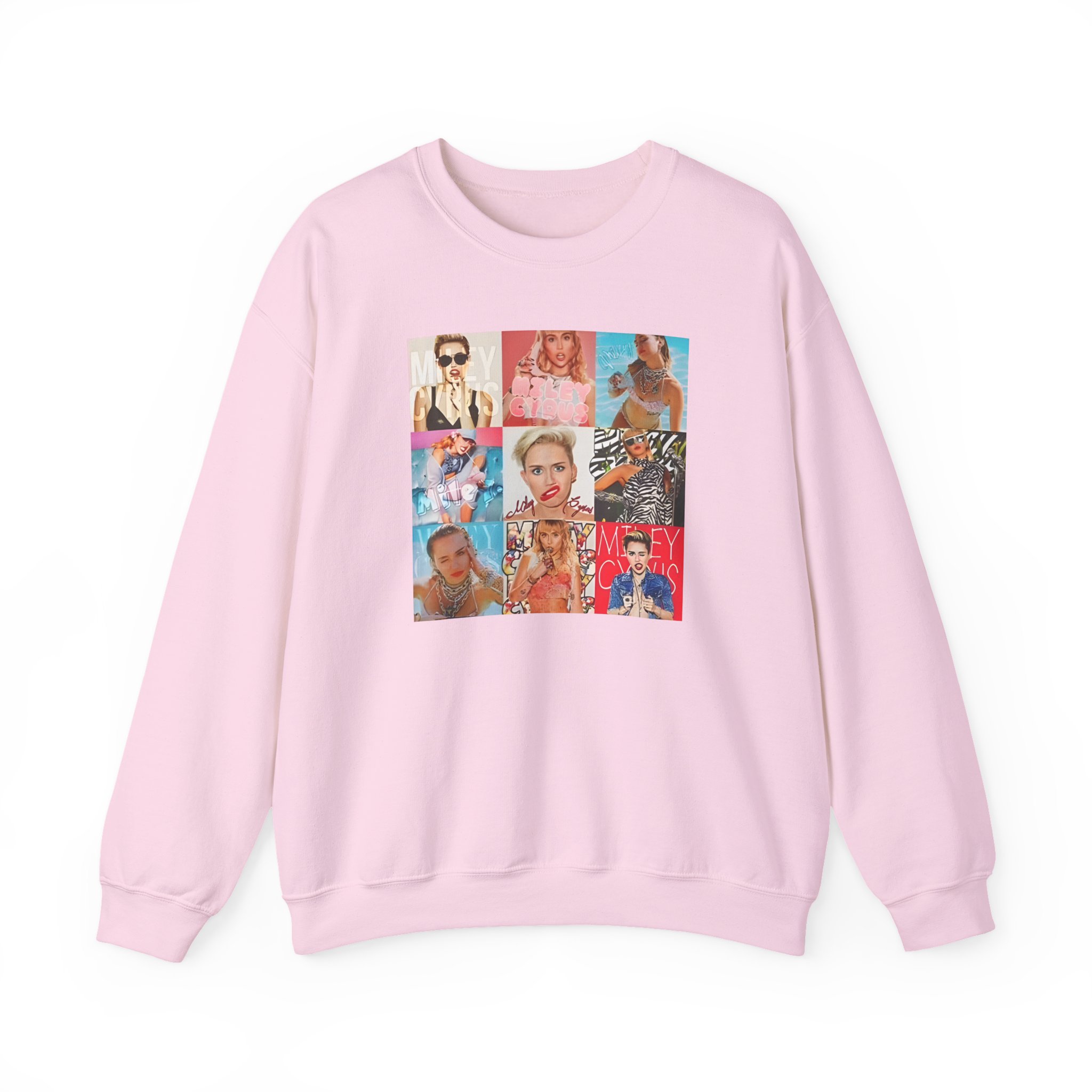 Miley Cyrus Serving Face South America Tour Unisex Heavy Blendâ„¢ Crewneck Sweatshirt