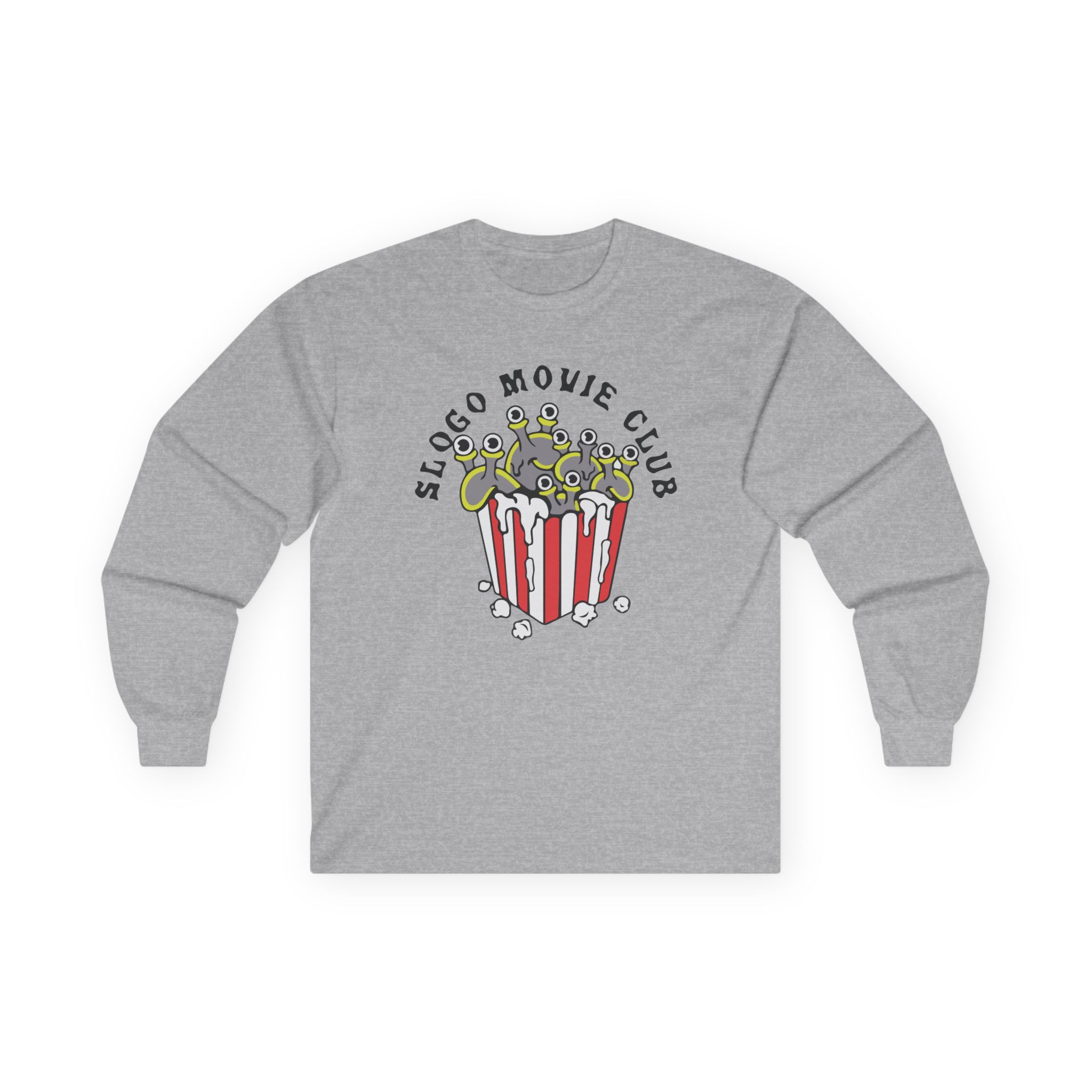 Slogoman Movie Club Unisex Ultra Cotton Long Sleeve Tee