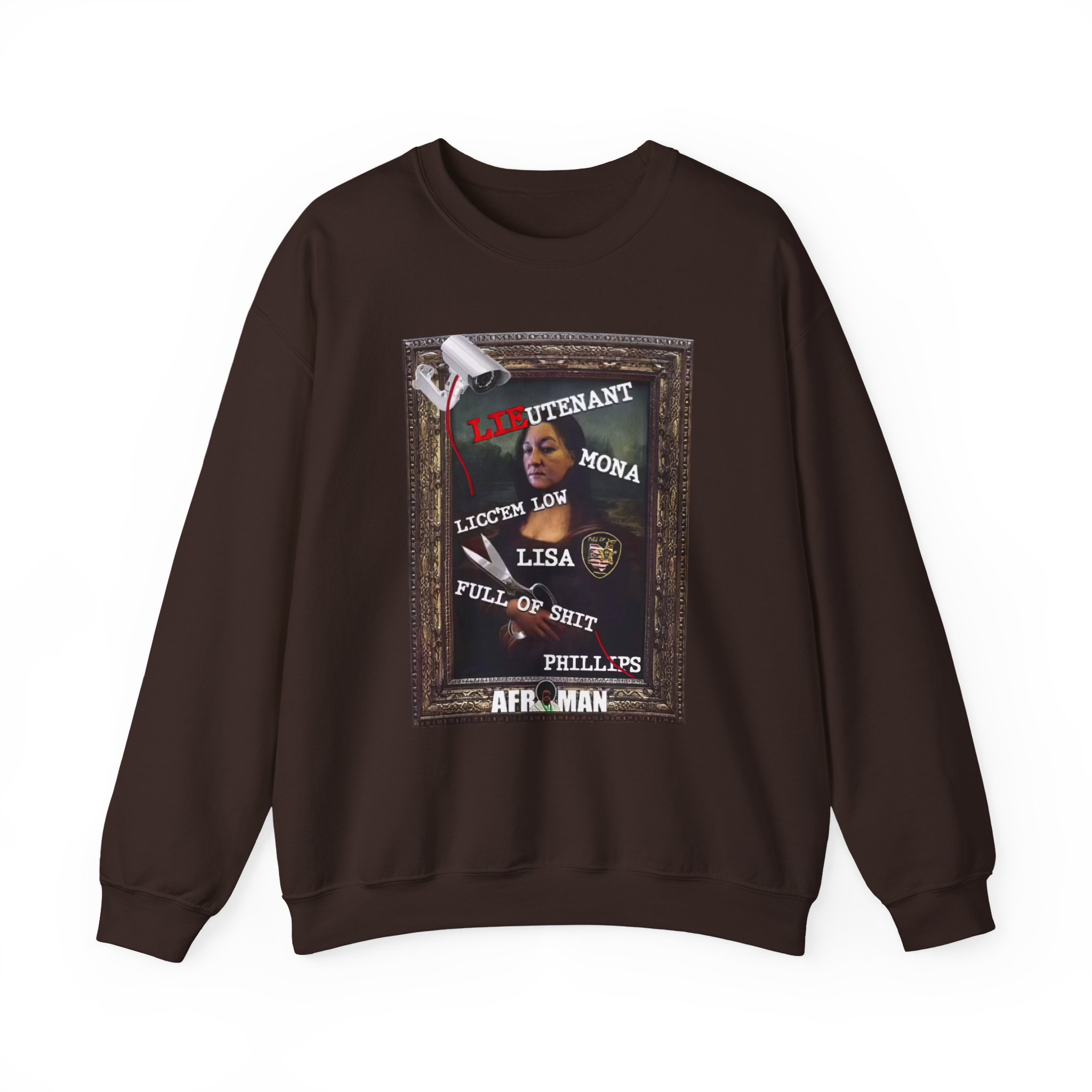 Afroman Lt Licc’em Low Lisa Full of Shit Phillips Unisex Heavy Blend™ Crewneck Sweatshirt