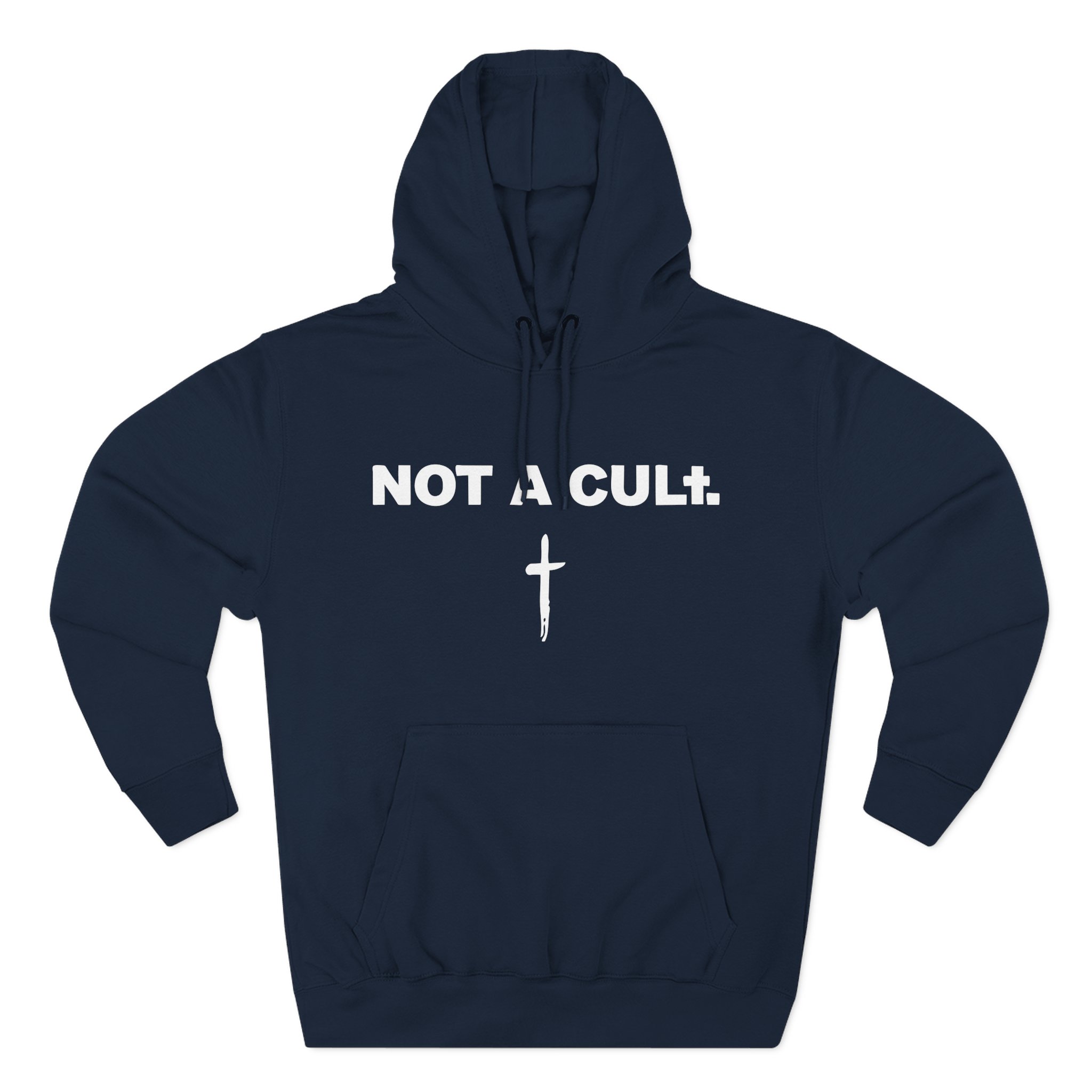 Saint Jhn Staff Hoodie - Not a Cult Three-Panel Fleece Hoodie