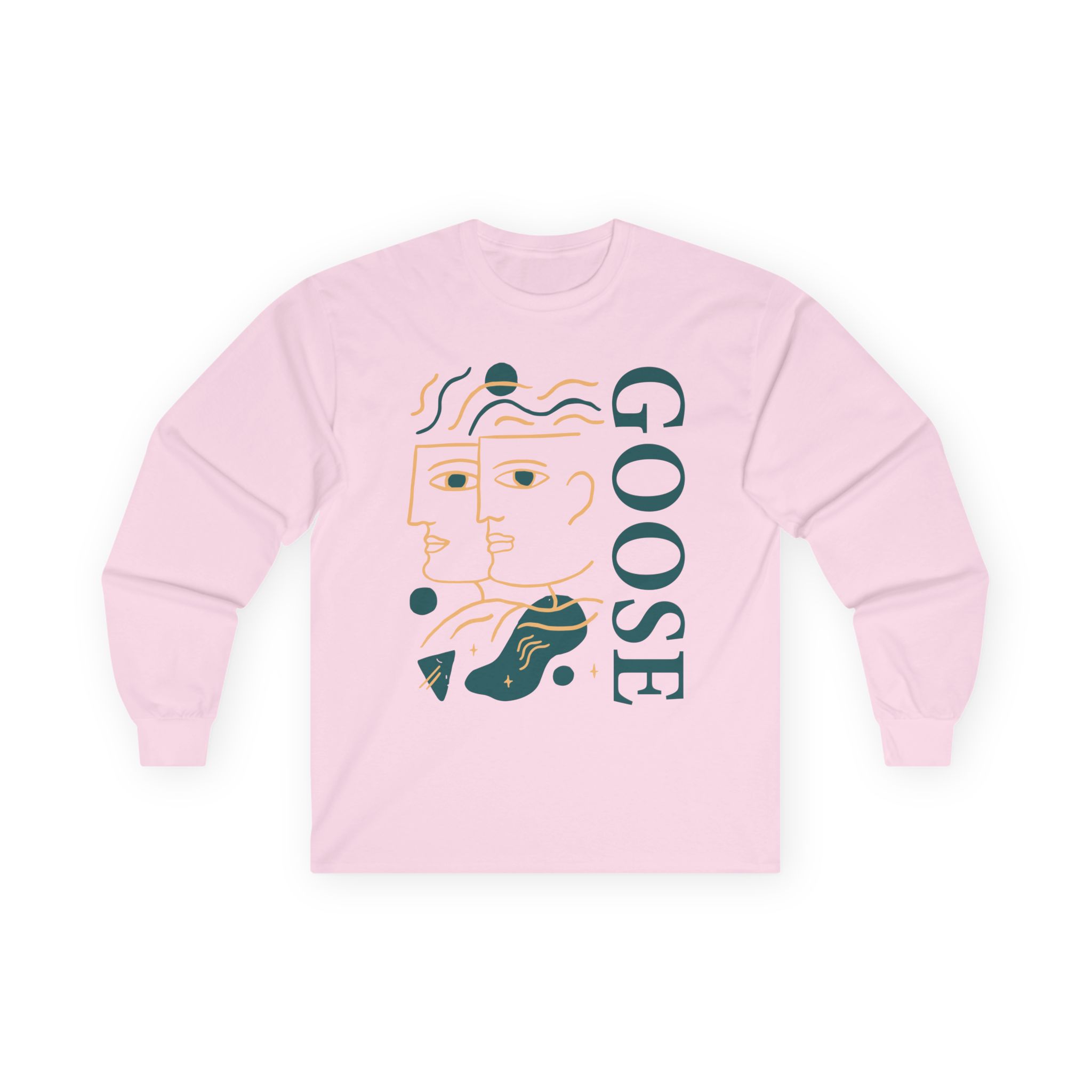 Goose Unisex Ultra Cotton Long Sleeve Tee