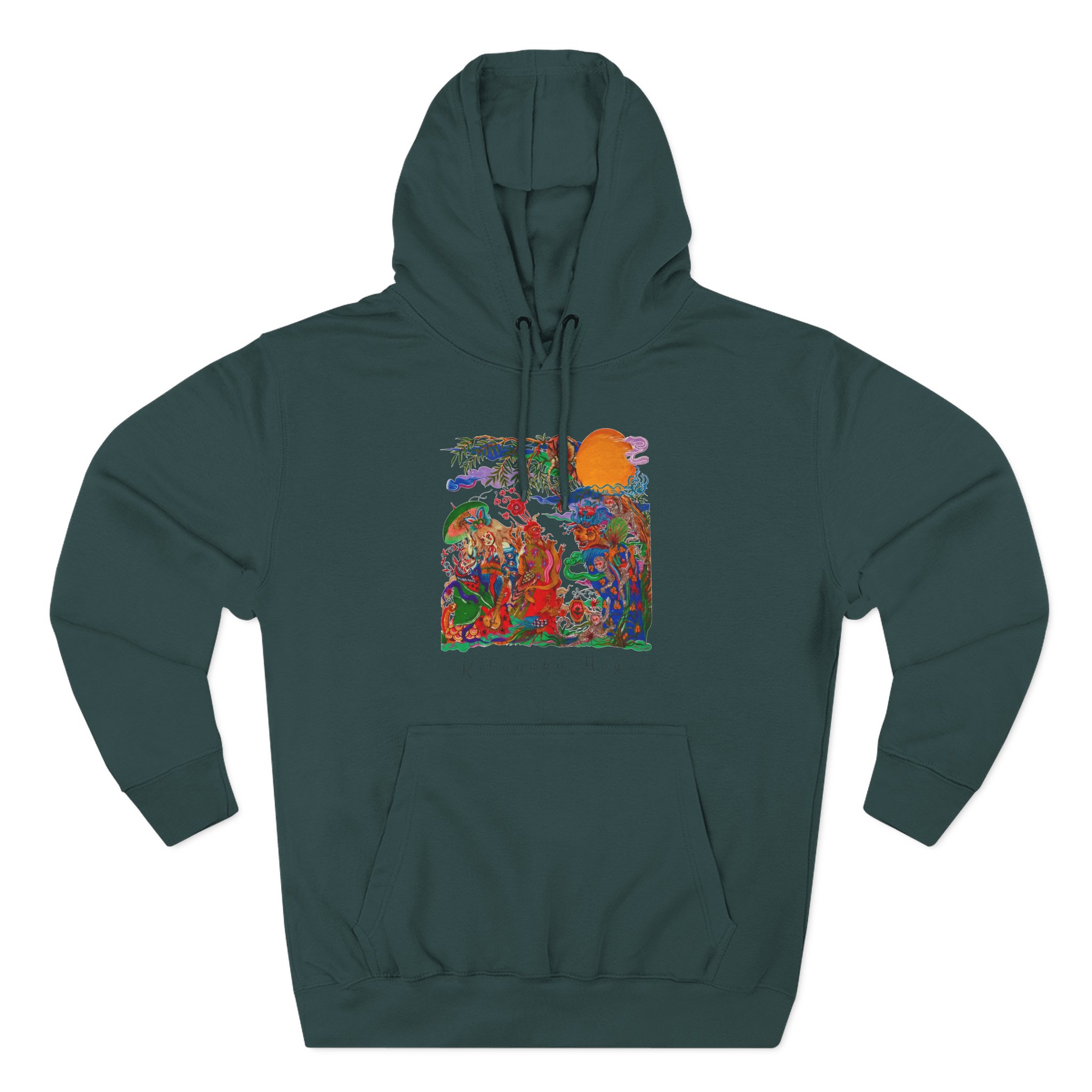 Kikagaku Moyo Three-Panel Fleece Hoodie
