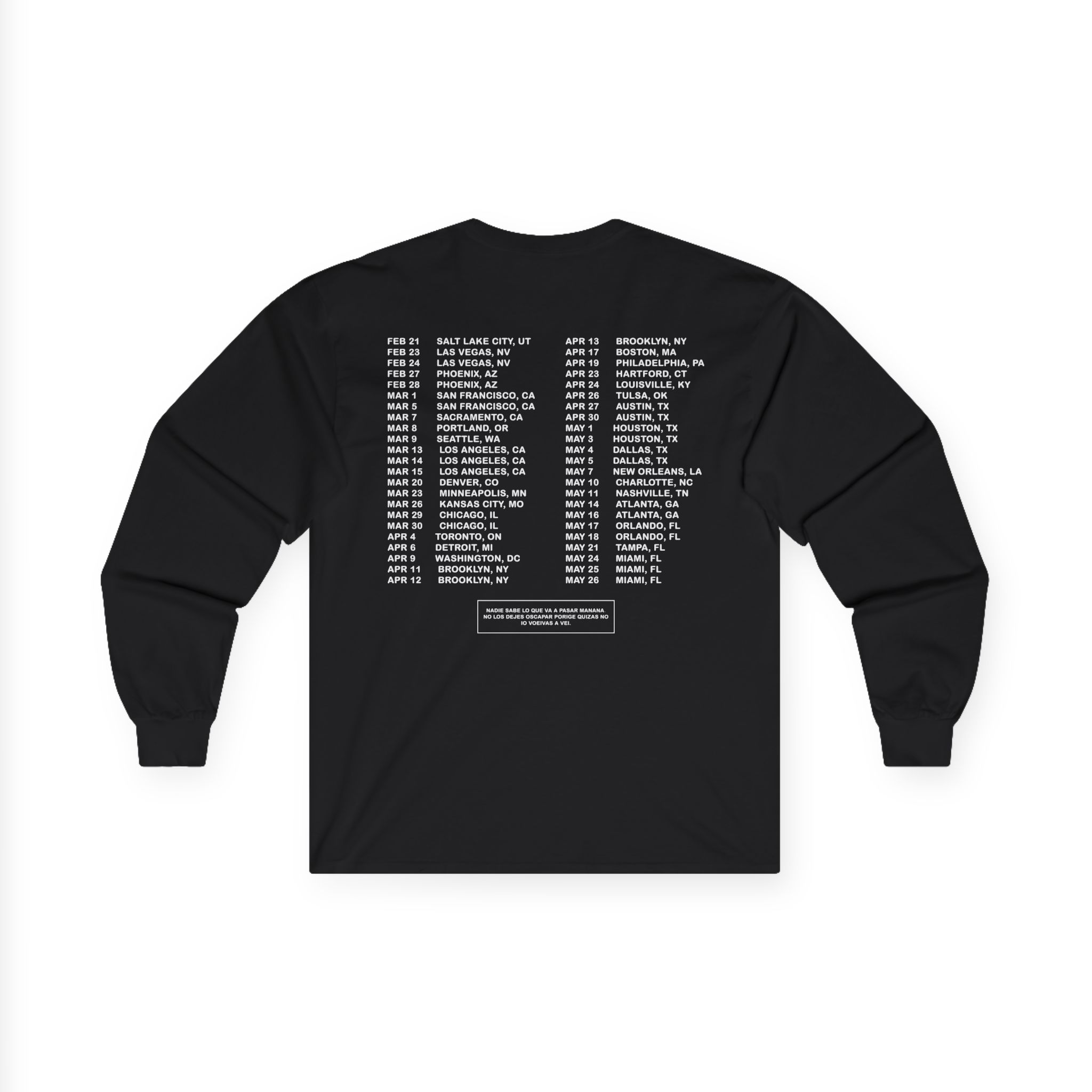 BB Gracias Por Nada Unisex Ultra Cotton Long Sleeve Tee