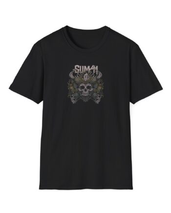 Sum 41 Skull Pyramid Unisex Softstyle T-Shirt