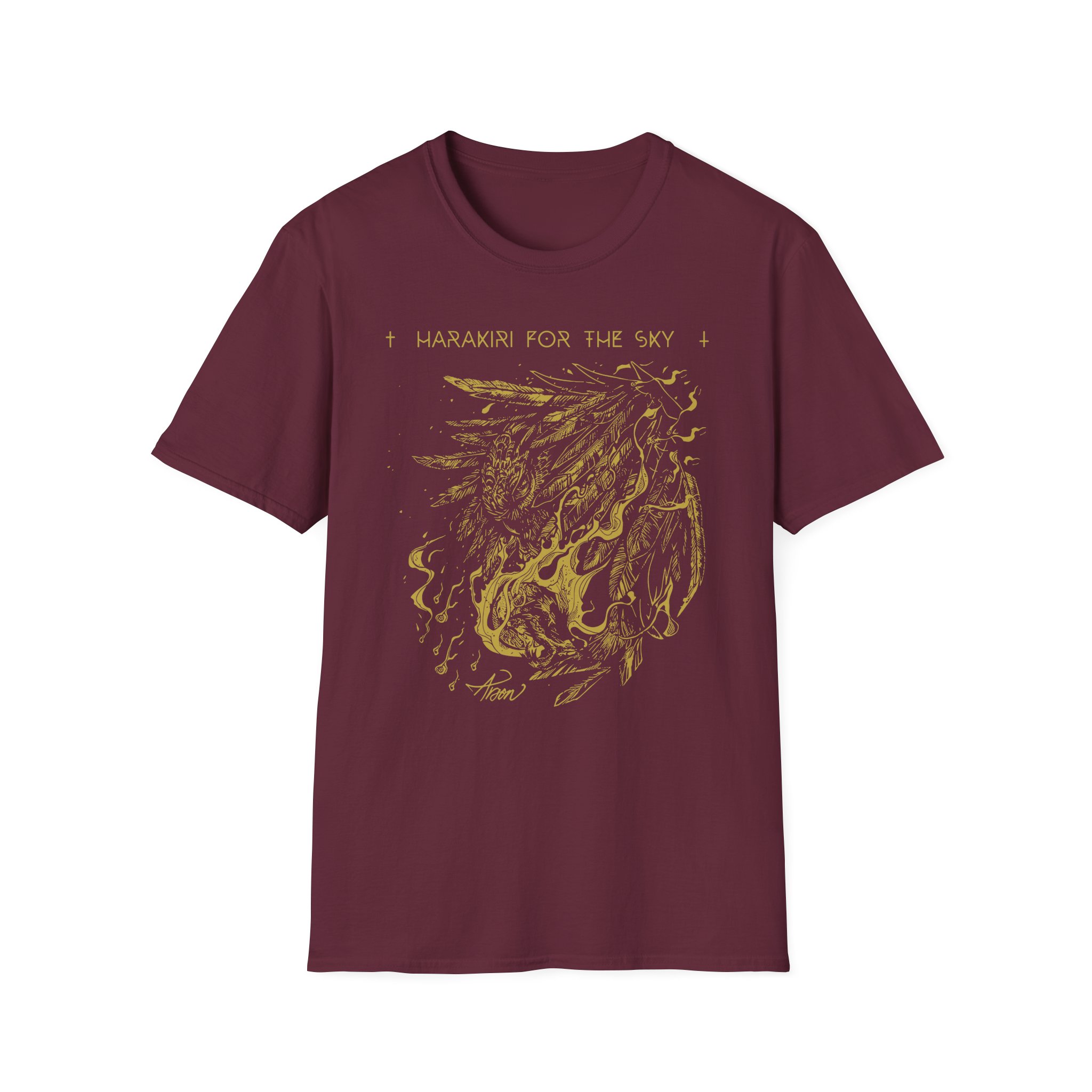 Harakiri For The Sky Feather Unisex Softstyle T-Shirt