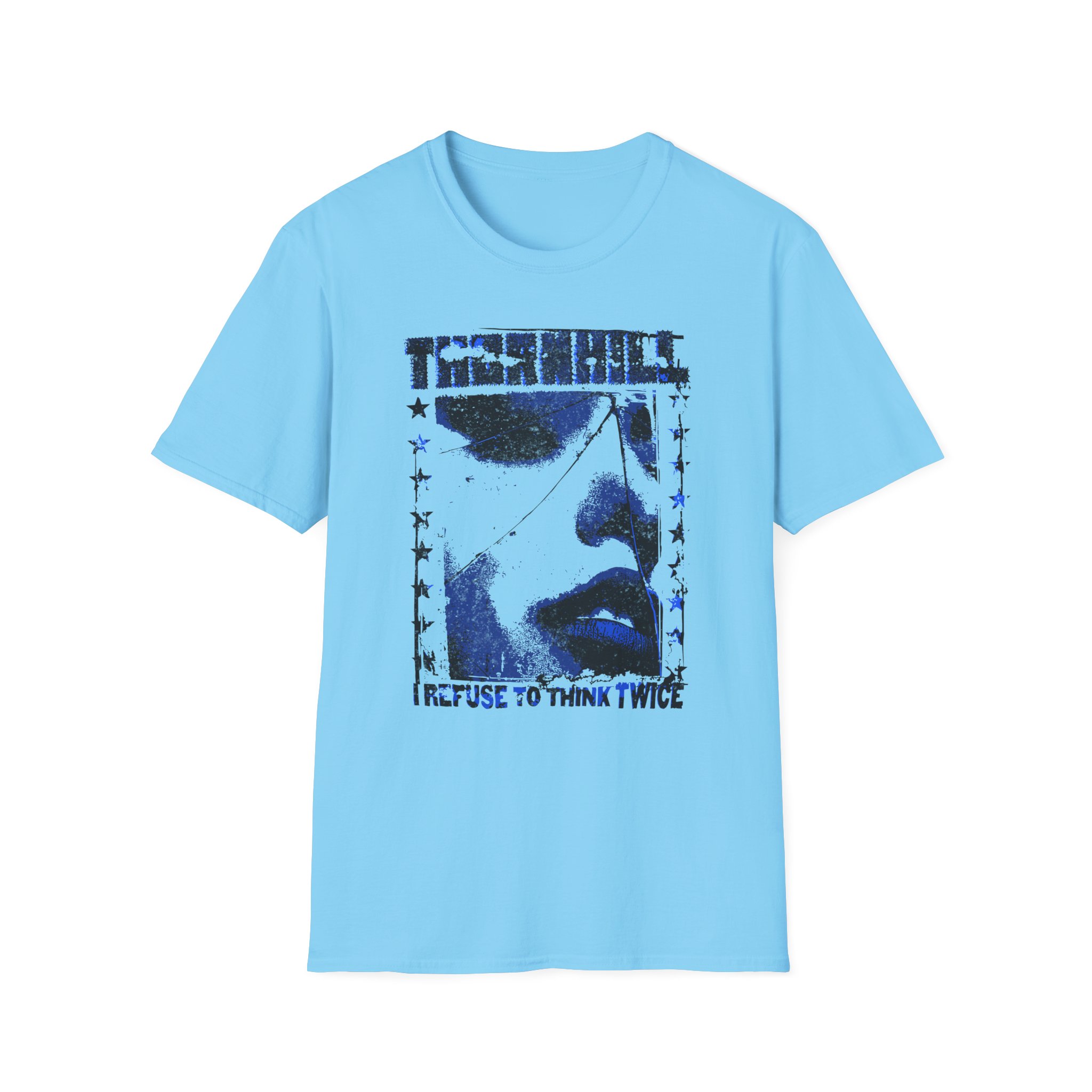 Thornhill Think Twice Sand Unisex Softstyle T-Shirt