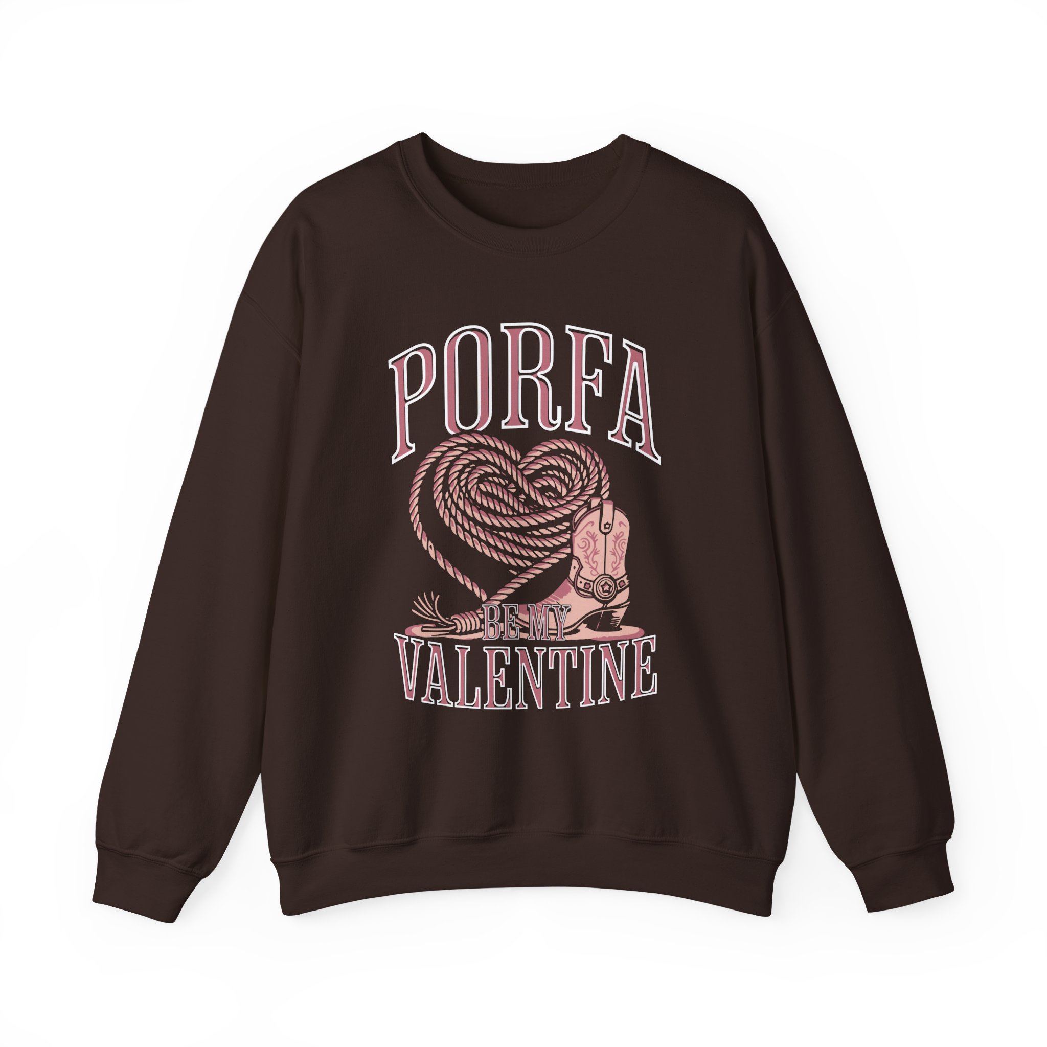Porfa Be My Valentine Unisex Heavy Blendâ„¢ Crewneck Sweatshirt