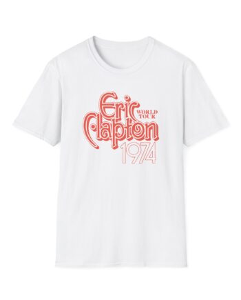 Eric Clapton World Tour 1974 Unisex Softstyle T-Shirt