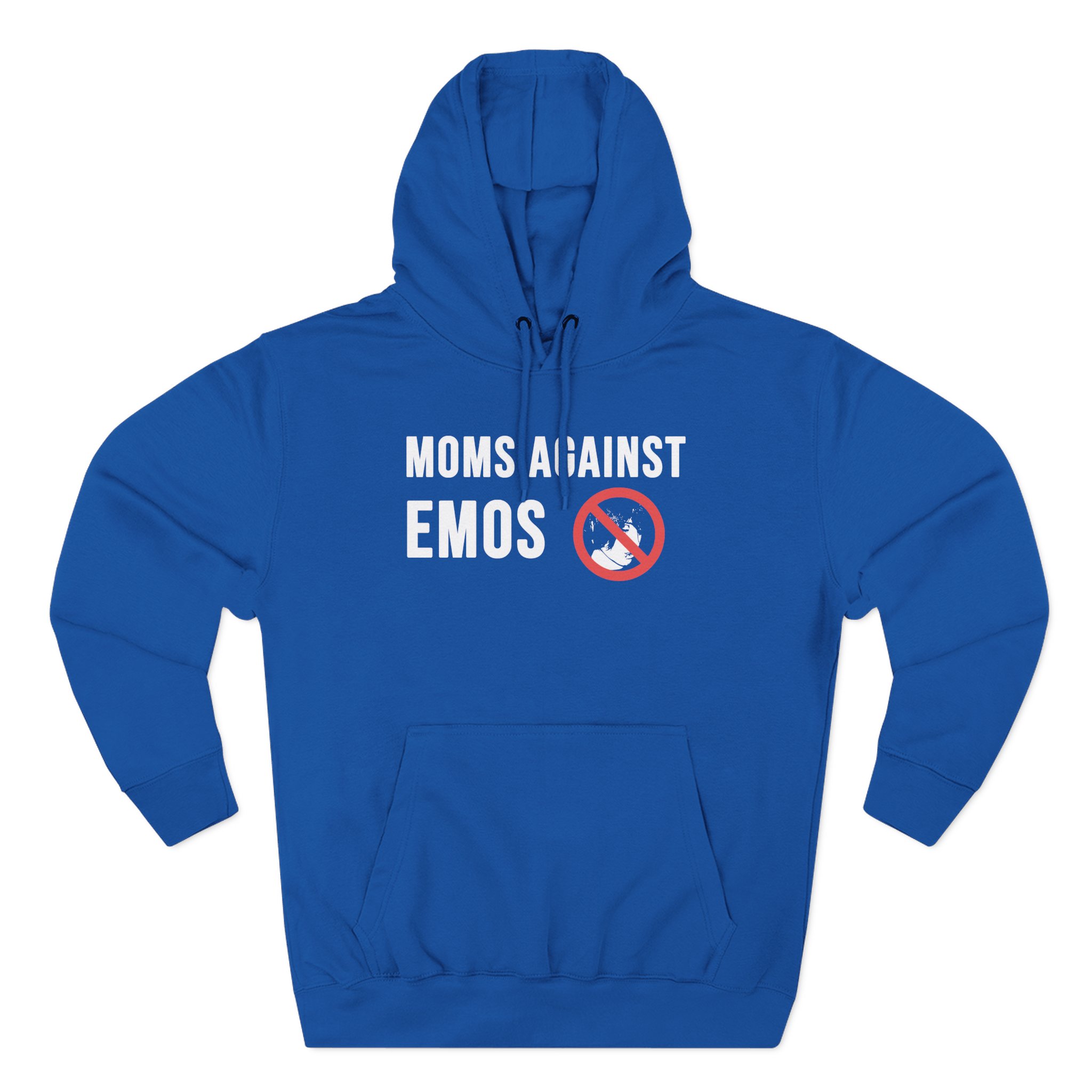 Jake & Johnnie Moms Against Emos Three-Panel Fleece Hoodie