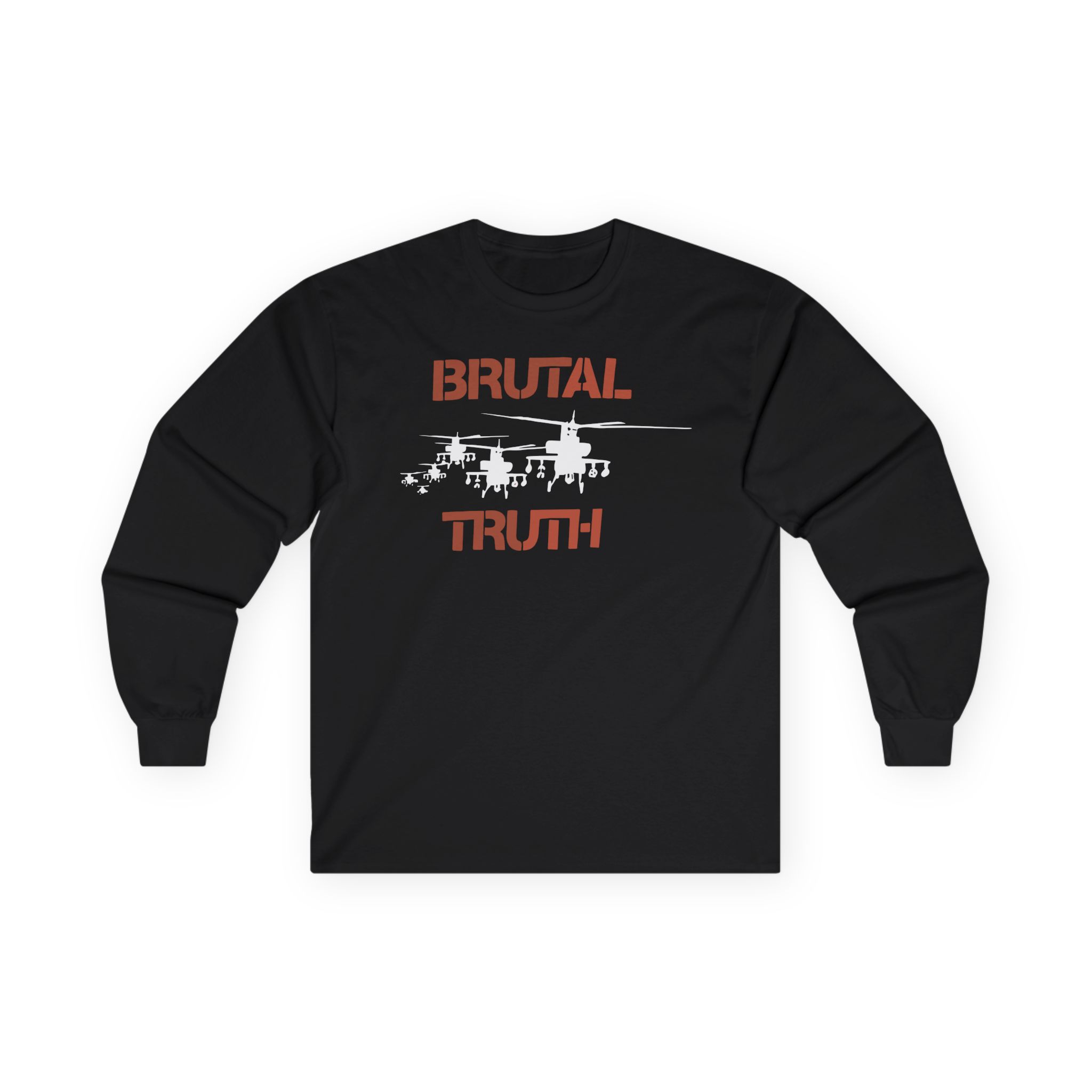 Brutal Truth American Grindcore Band Promo Unisex Ultra Cotton Long Sleeve Tee