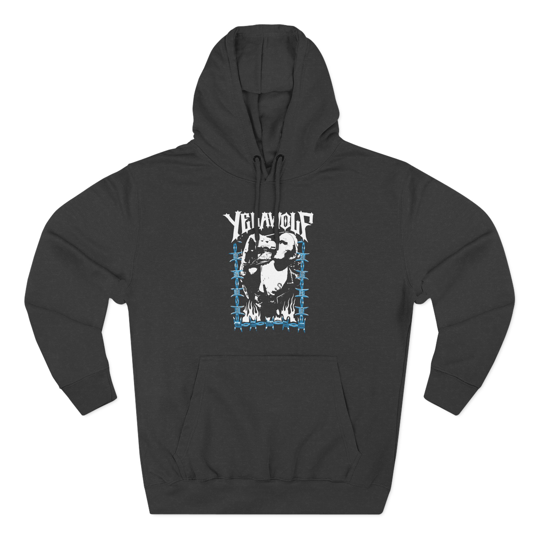 YM Three-Panel Fleece Hoodie