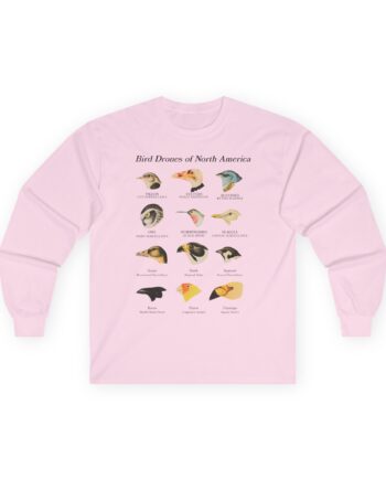 Birds Arent Real Bird Drones of North America Unisex Ultra Cotton Long Sleeve Tee