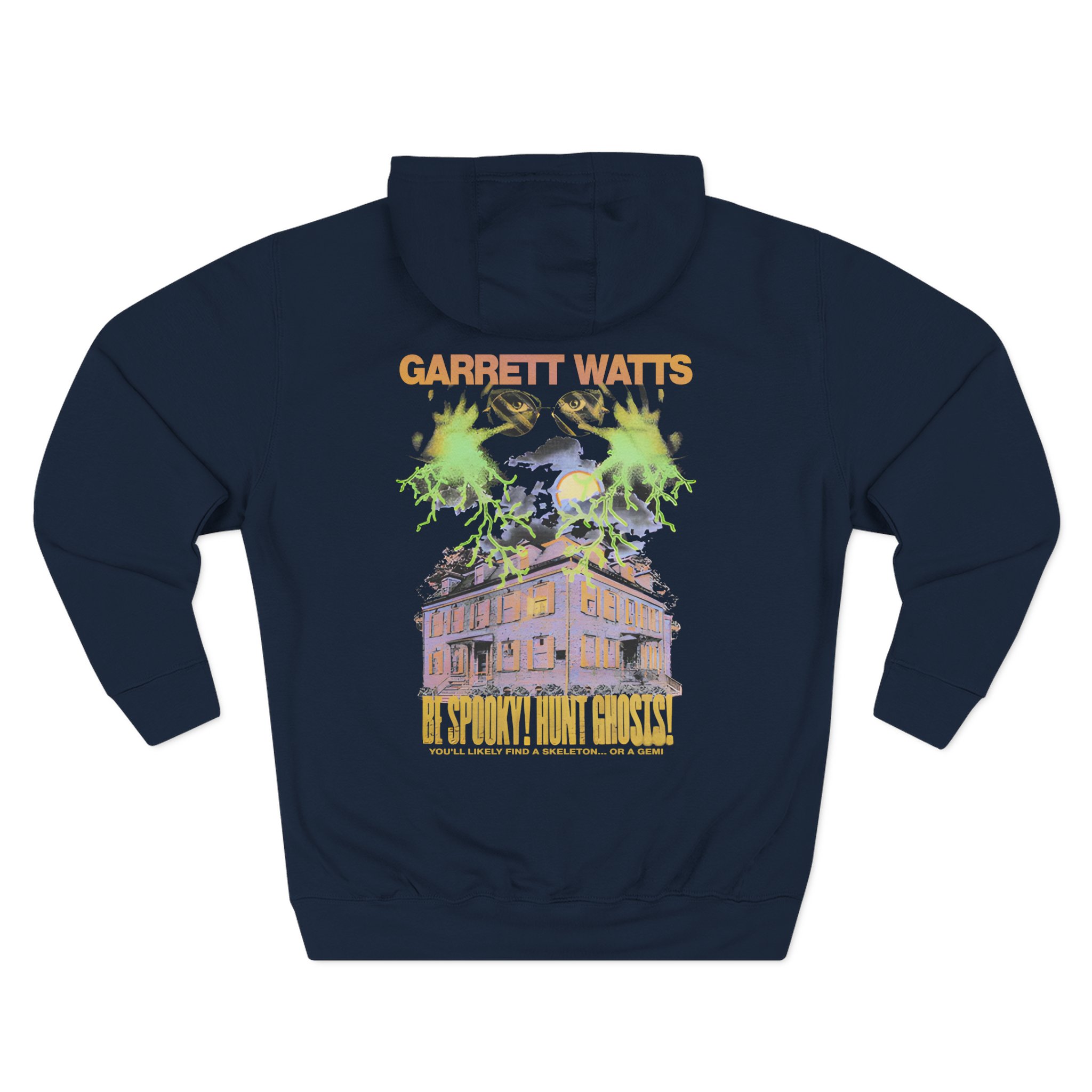 Garrett Watts Haunted Powers Three-Panel Fleece Hoodie