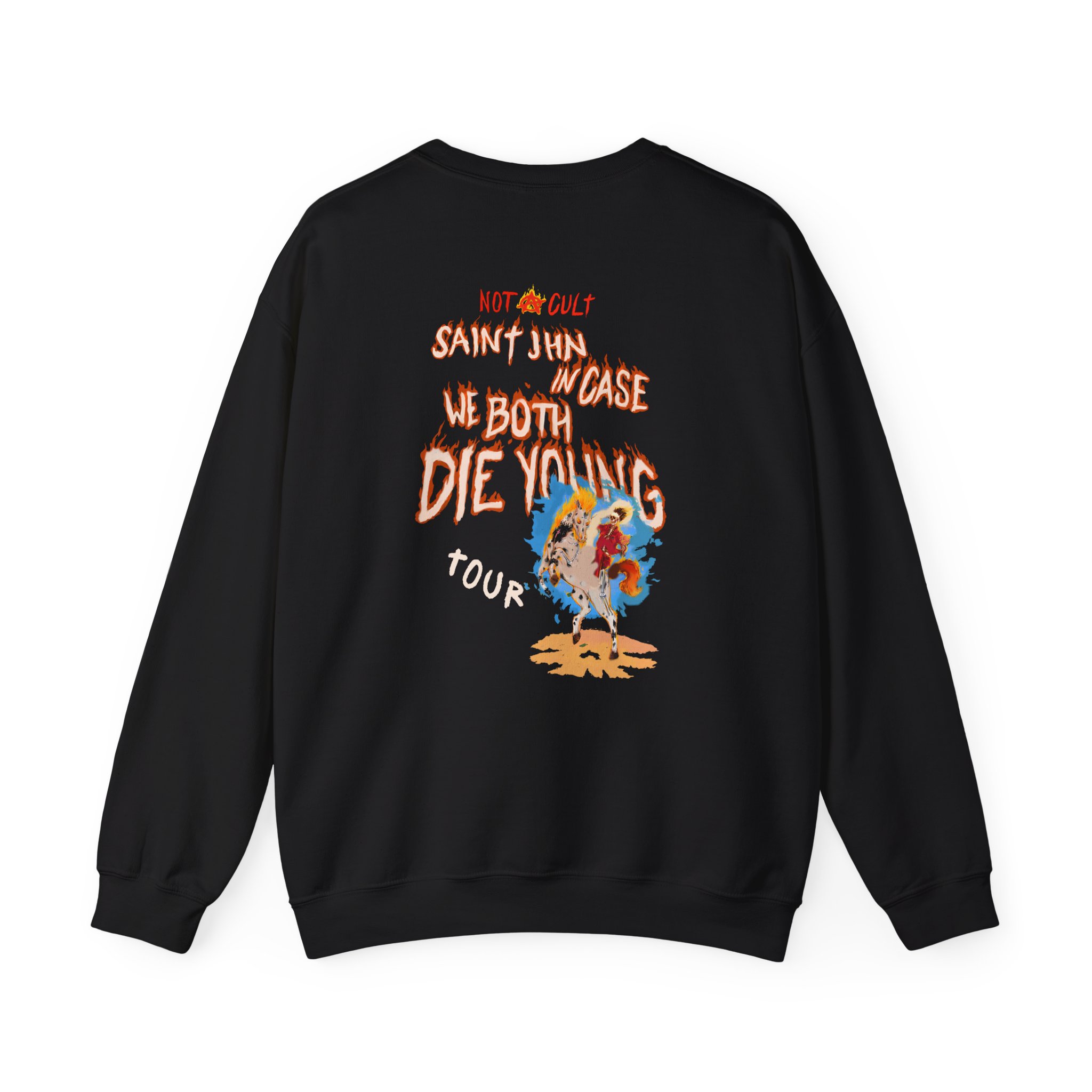 Saint Jhn Incase We Both Die Young World Tour Unisex Heavy Blendâ„¢ Crewneck Sweatshirt