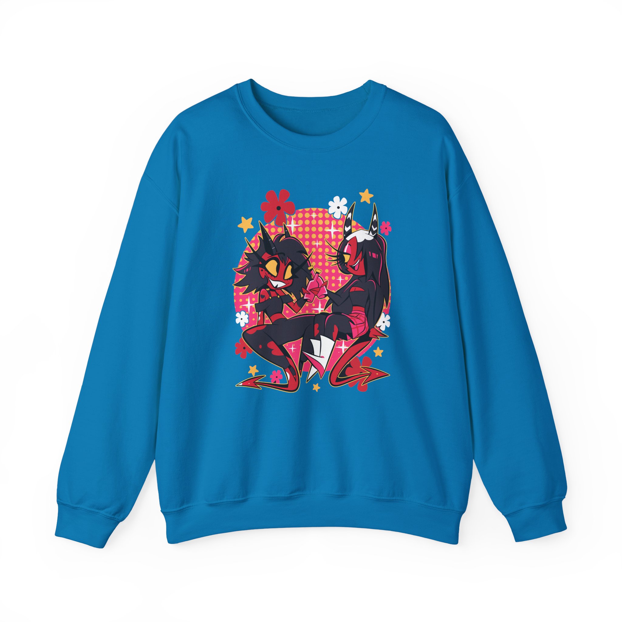 Vivziepop Hells Belles Unisex Heavy Blendâ„¢ Crewneck Sweatshirt