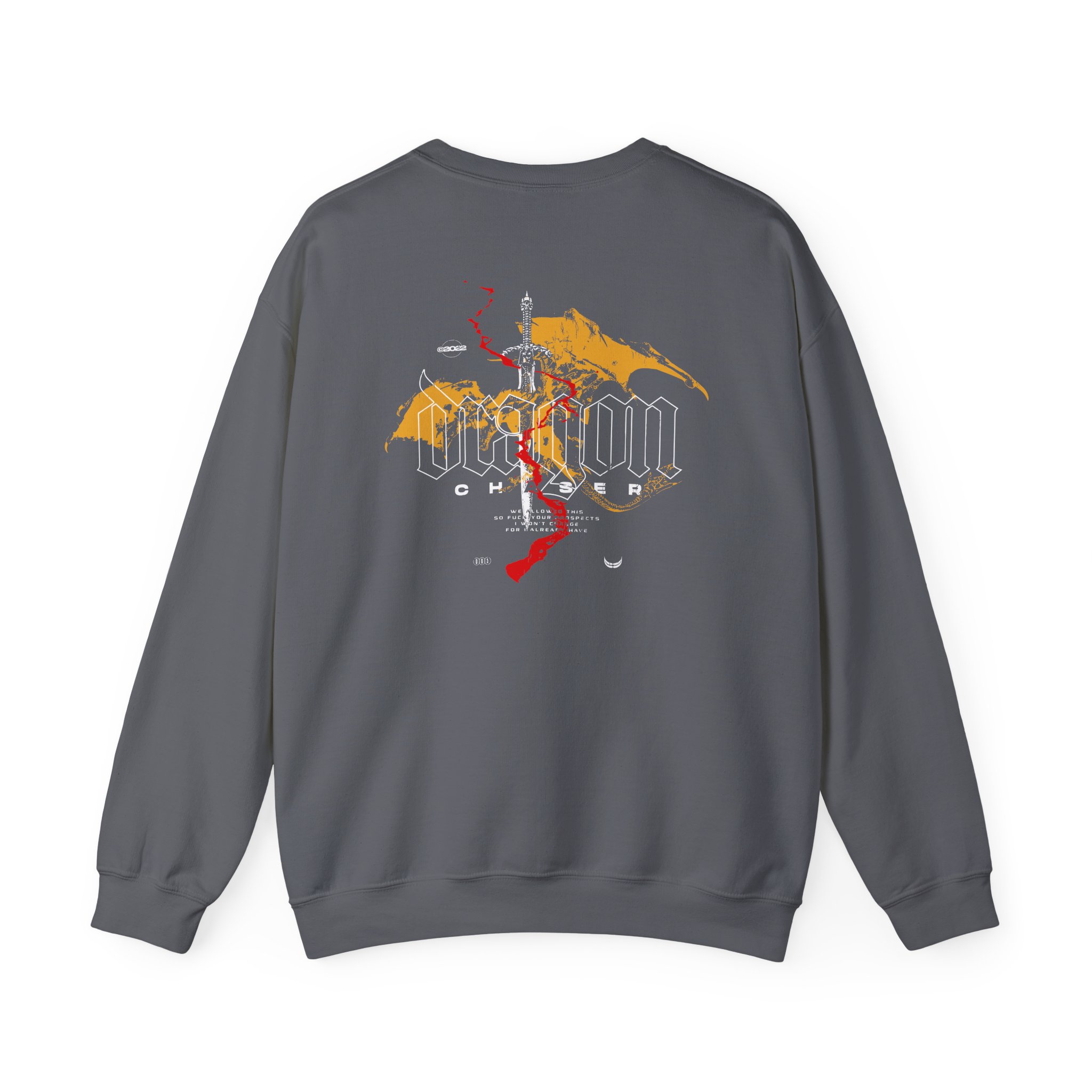 Darko Dragon Chaser Unisex Heavy Blendâ„¢ Crewneck Sweatshirt