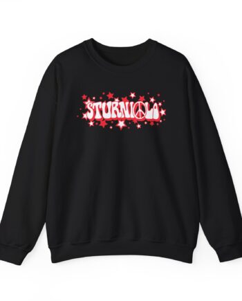 Sturniolo Peace & Stars Unisex Heavy Blend™ Crewneck Sweatshirt