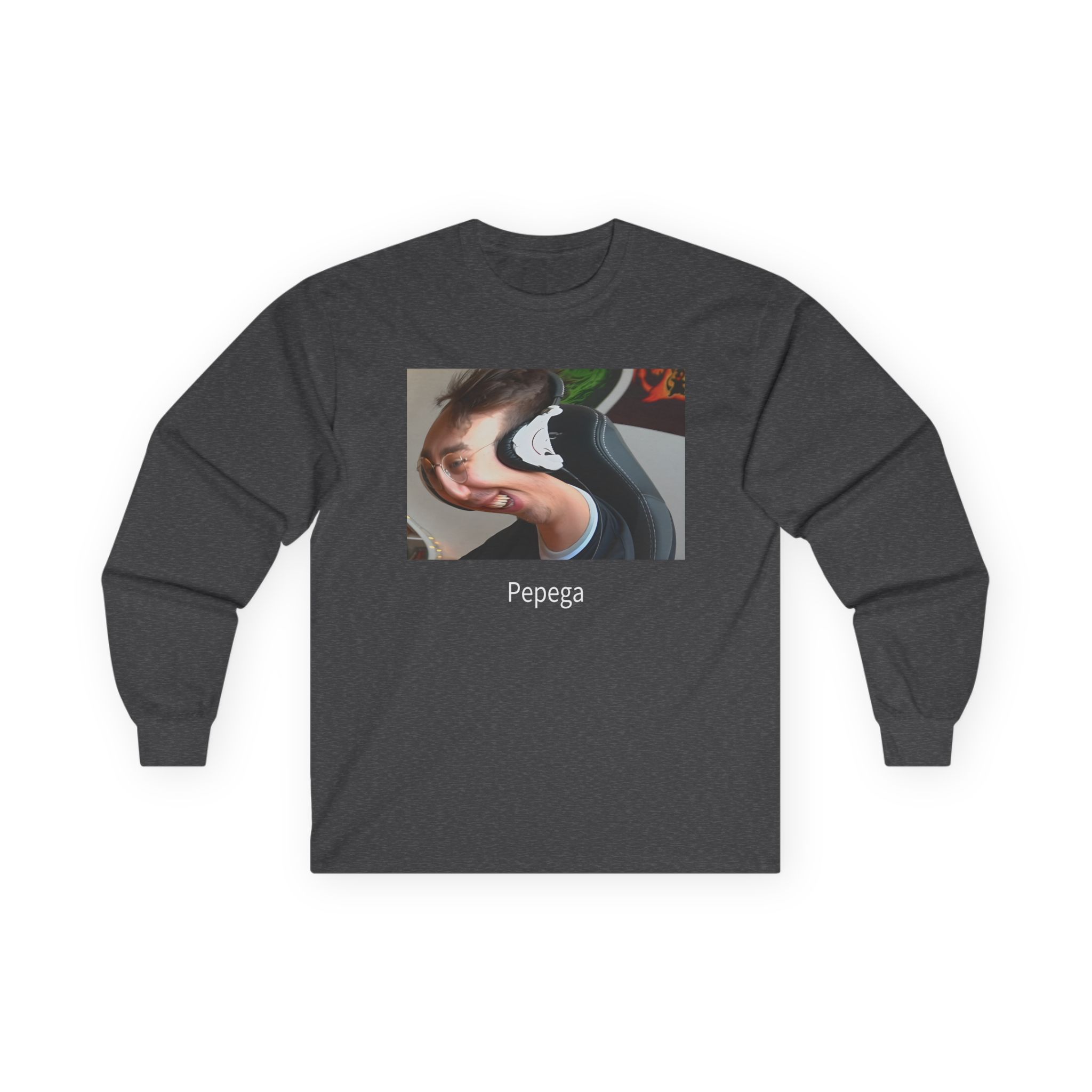 Papaplatte Pepega Unisex Ultra Cotton Long Sleeve Tee