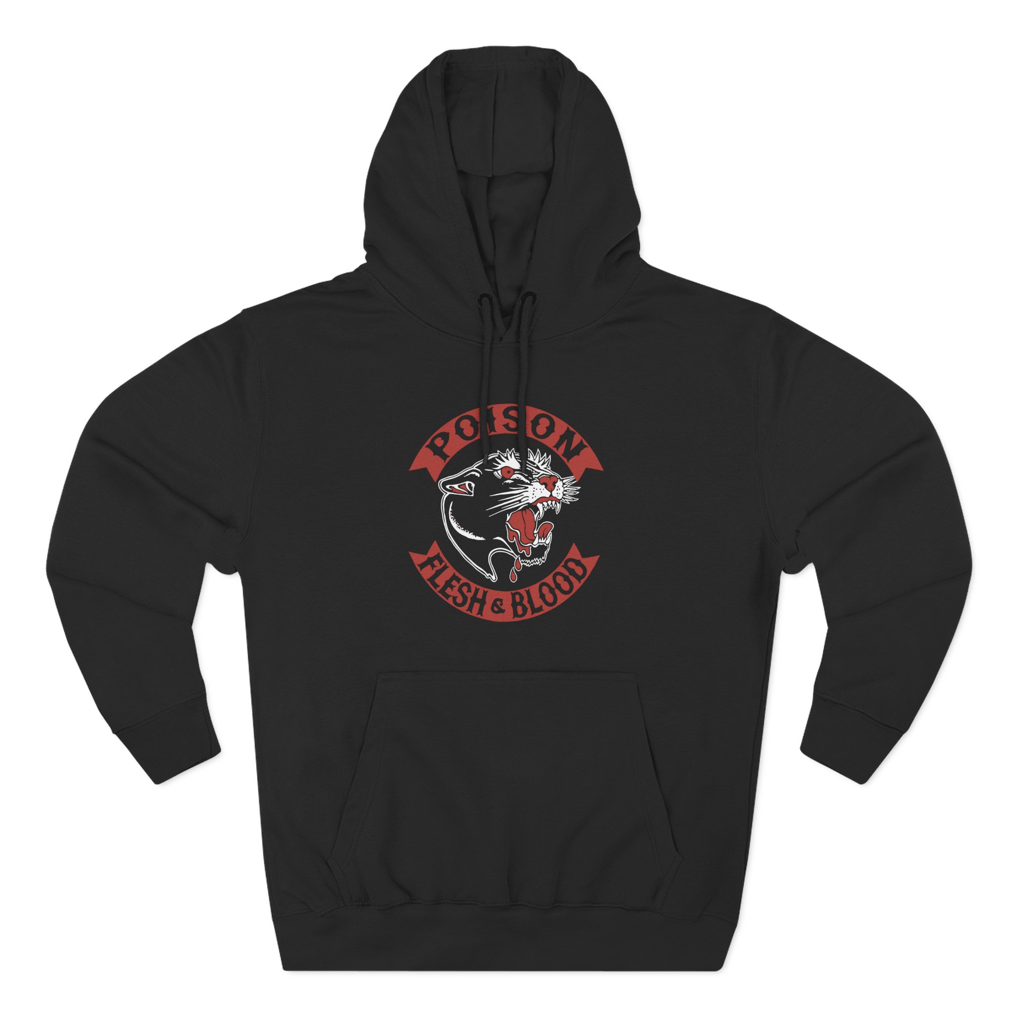 Poison Flesh & Blood Three-Panel Fleece Hoodie