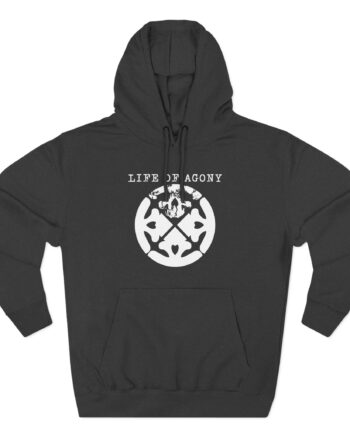 Life of Agony Famiglia Three-Panel Fleece Hoodie