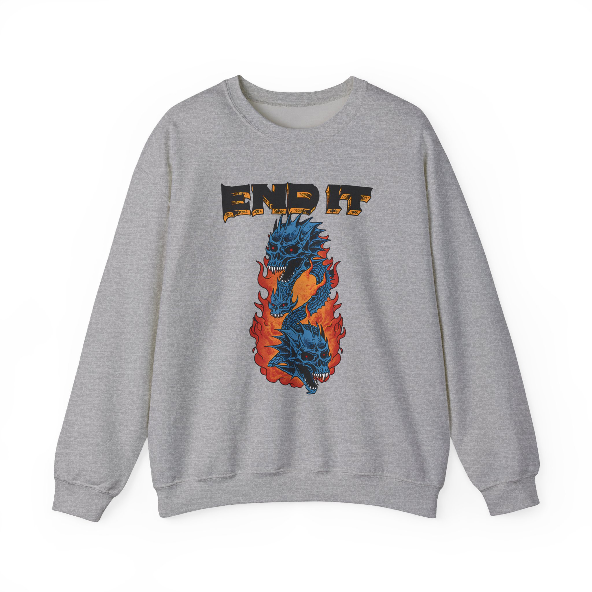 End It Unisex Heavy Blend Crewneck Sweatshirt