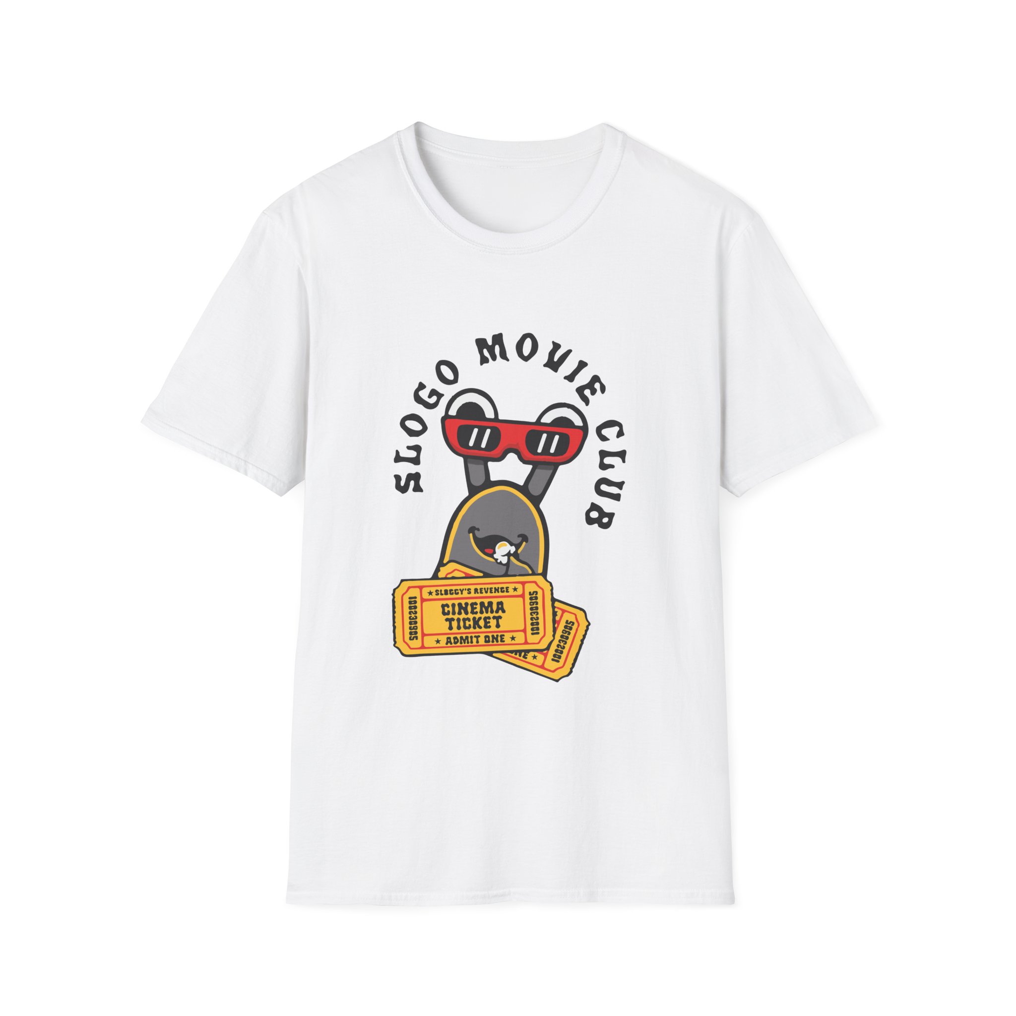 Slogoman Movie Club 2 Unisex Softstyle T-Shirt