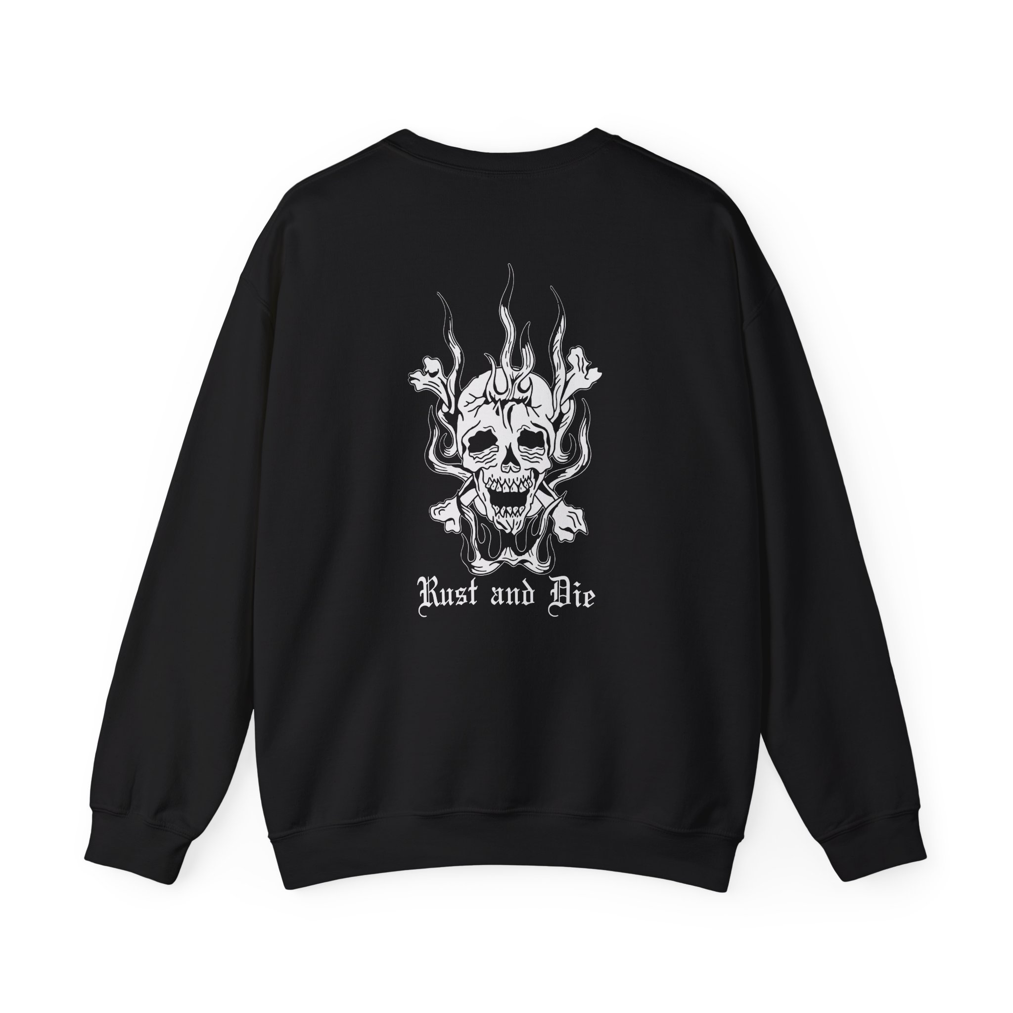 Kublai Khan - Rust and Die Unisex Heavy Blendâ„¢ Crewneck Sweatshirt