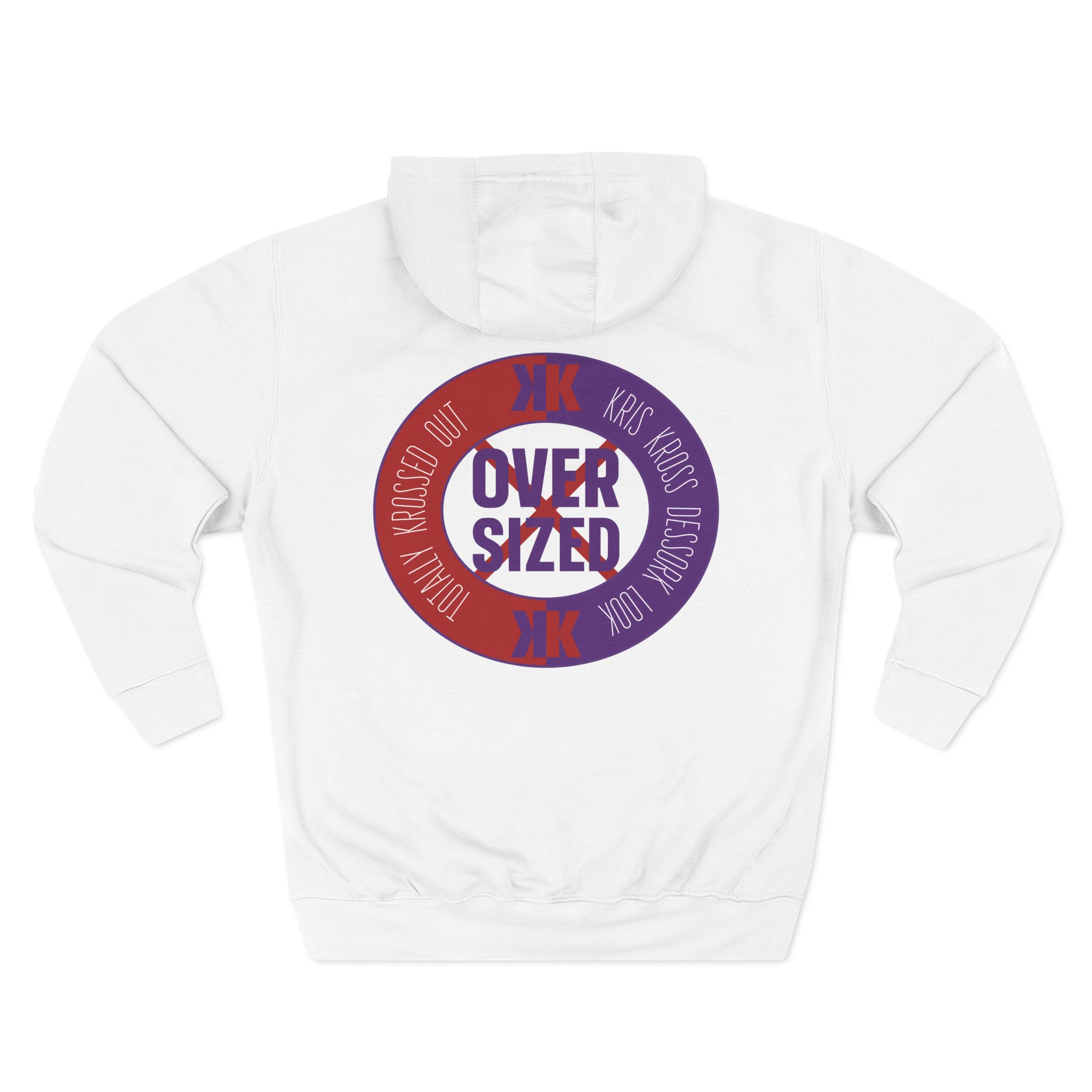 Vintage Kris Kross Totally Krossed Out Three-Panel Fleece Hoodie