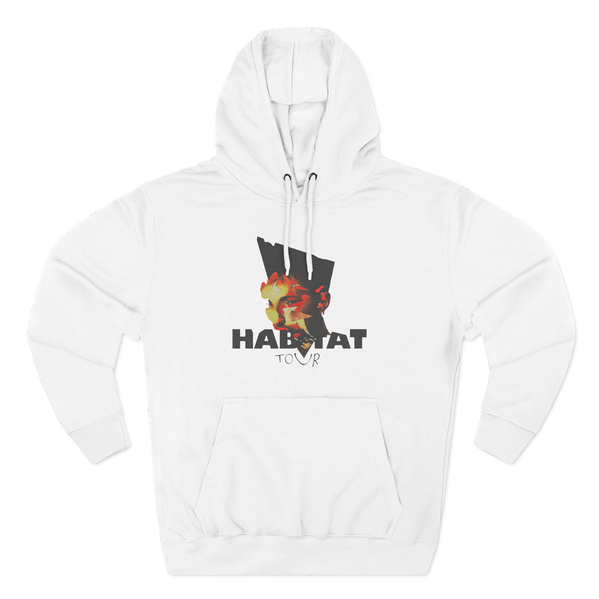 Nayt Three-Panel Fleece Hoodie