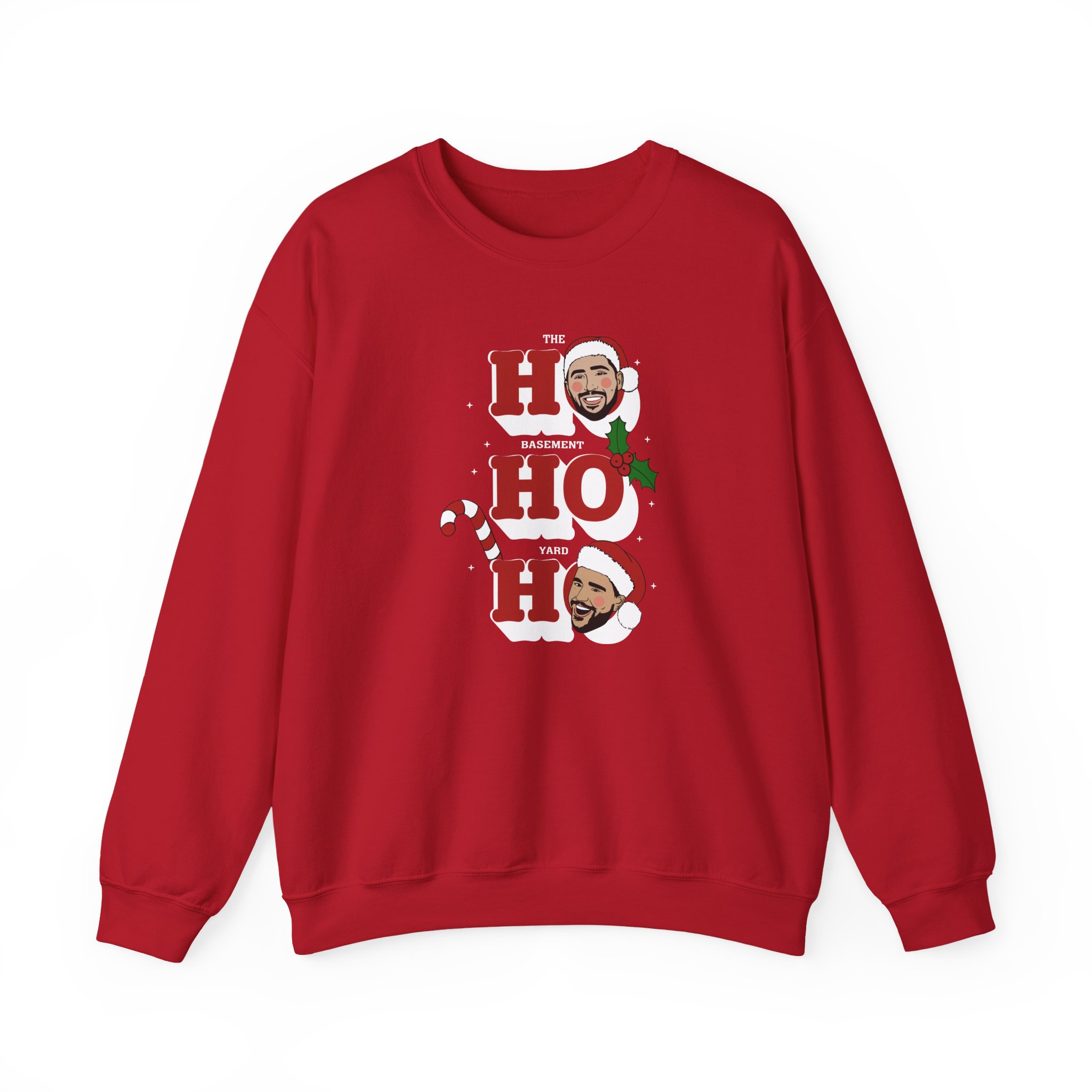 Ho Ho Ho Basement Yard Unisex Heavy Blendâ„¢ Crewneck Sweatshirt