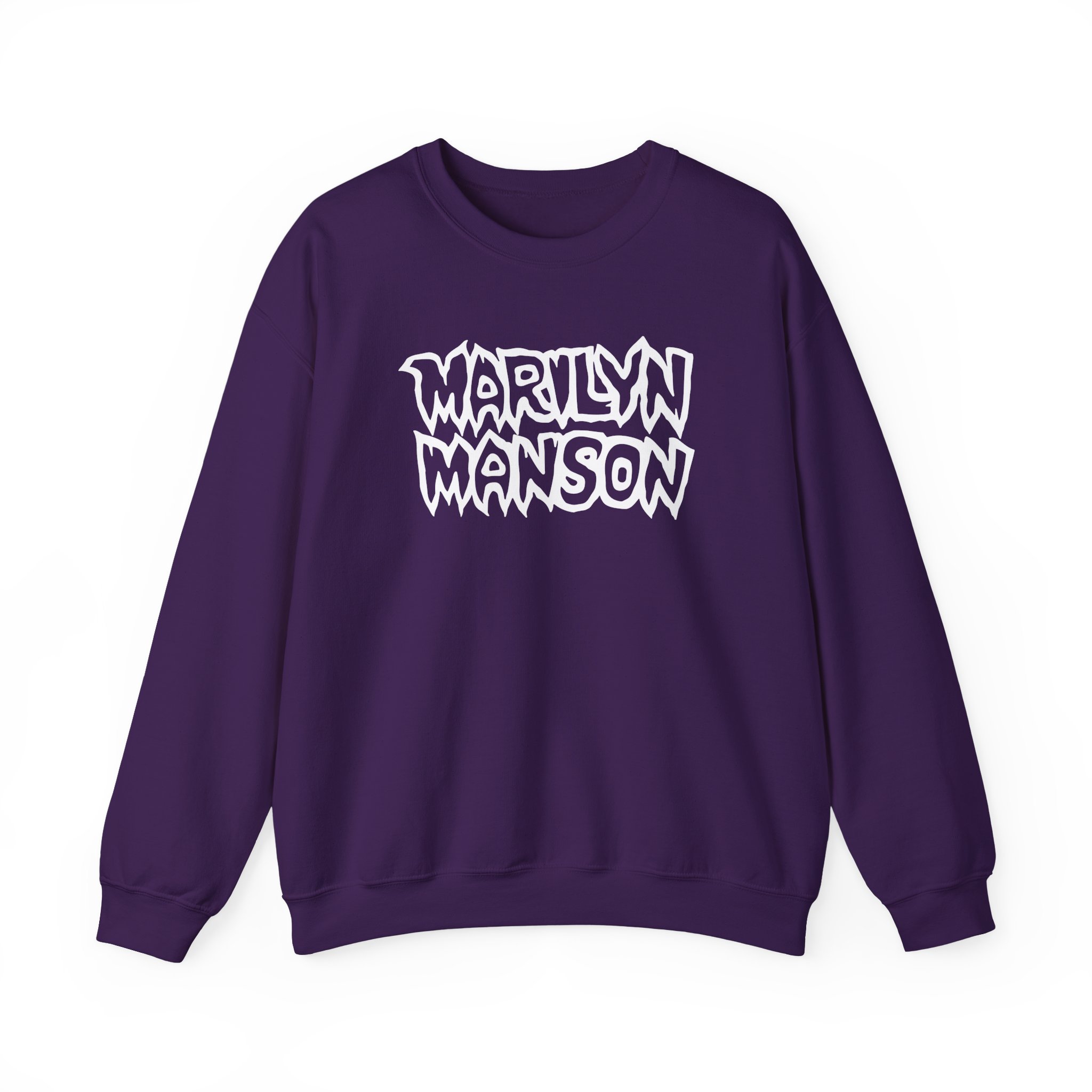 Marilyn Manson Unisex Heavy Blendâ„¢ Crewneck Sweatshirt