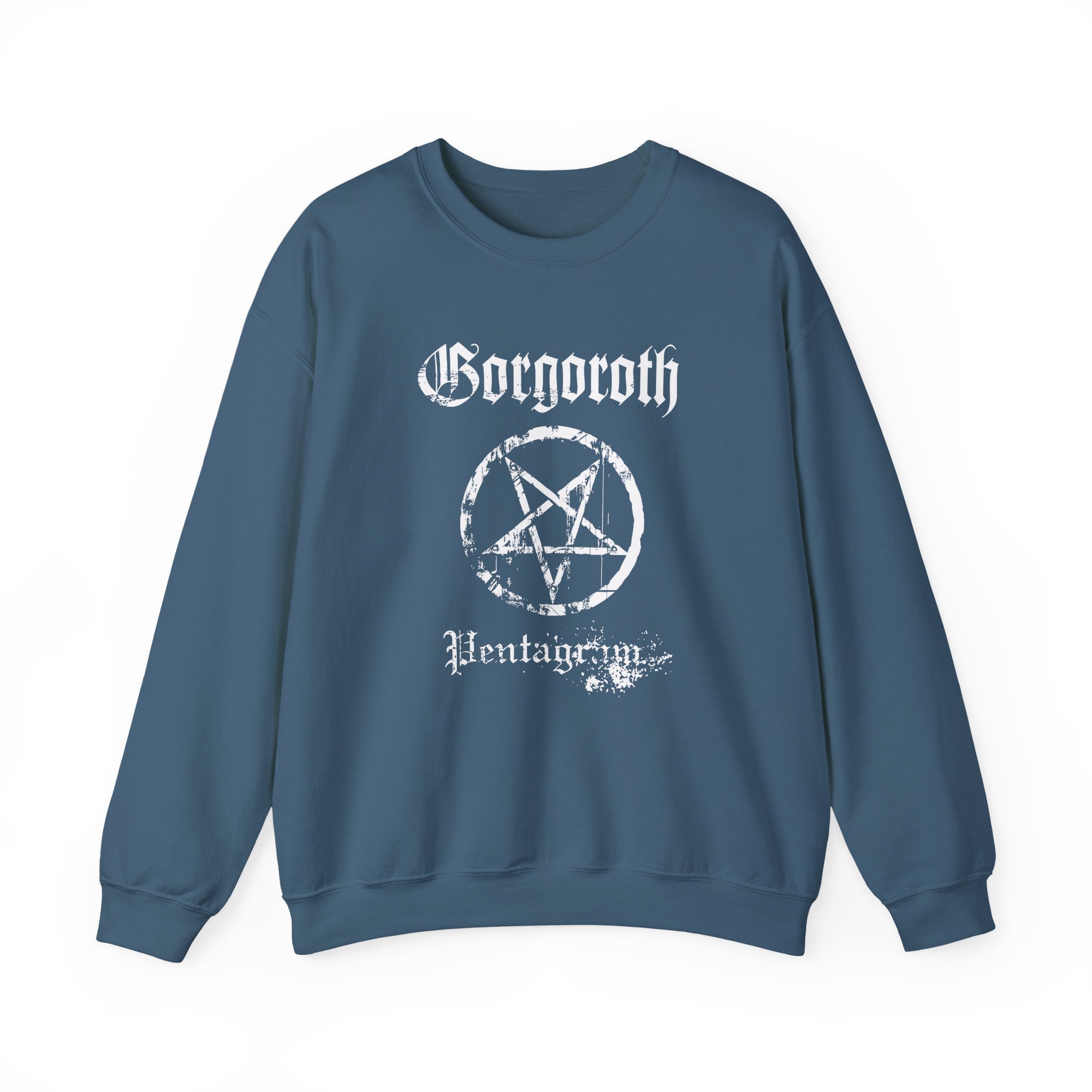 Gorgoroth Pentagram Unisex Heavy Blendâ„¢ Crewneck Sweatshirt