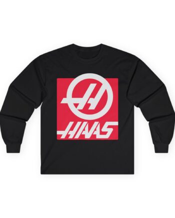 Haas F1 Unisex Ultra Cotton Long Sleeve Tee