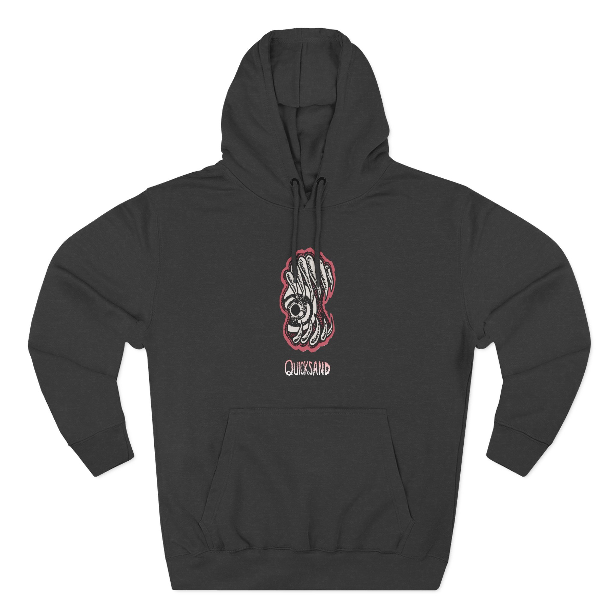 Quicksand Teeth Monster Three-Panel Fleece Hoodie