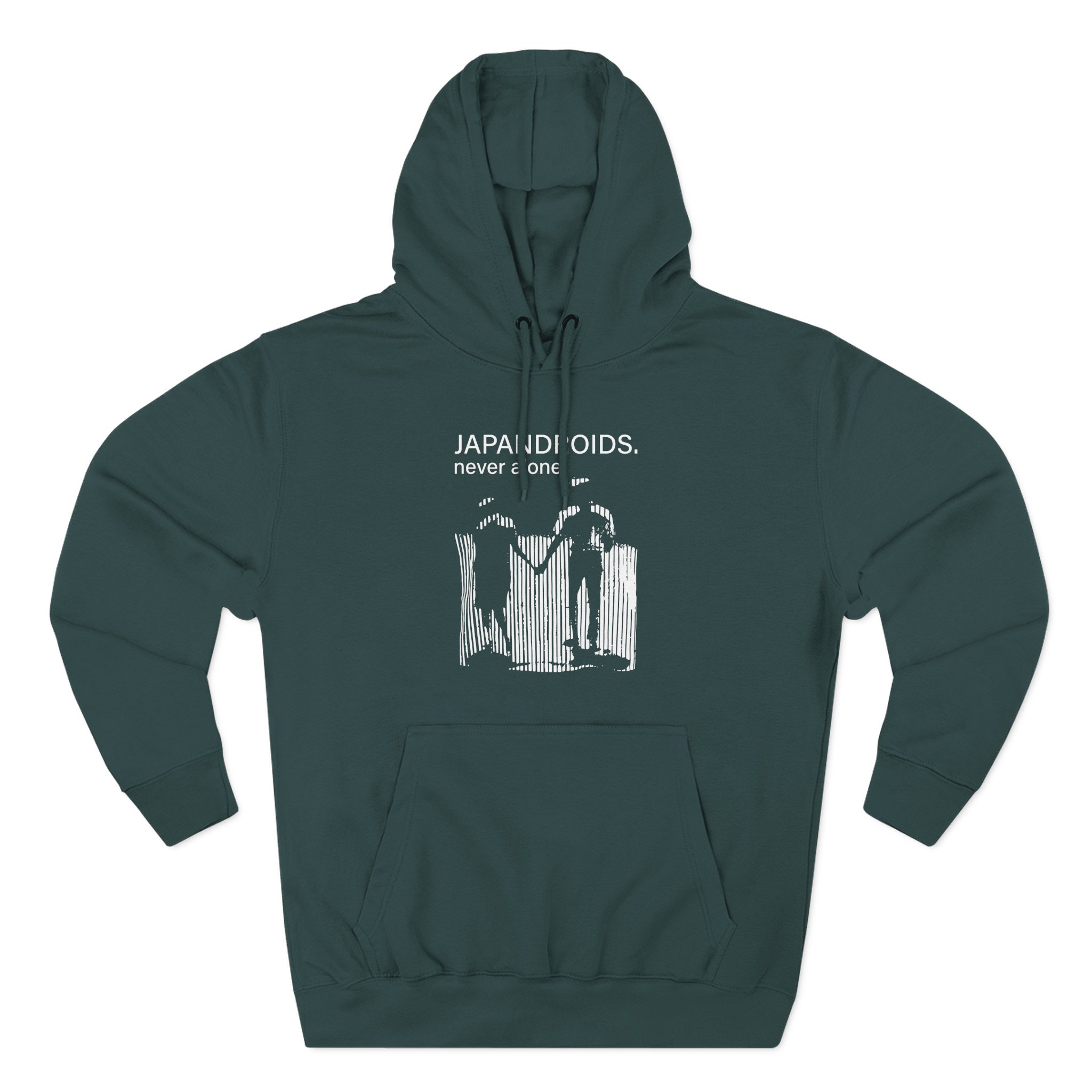 Japandroids Never Alone Three-Panel Fleece Hoodie