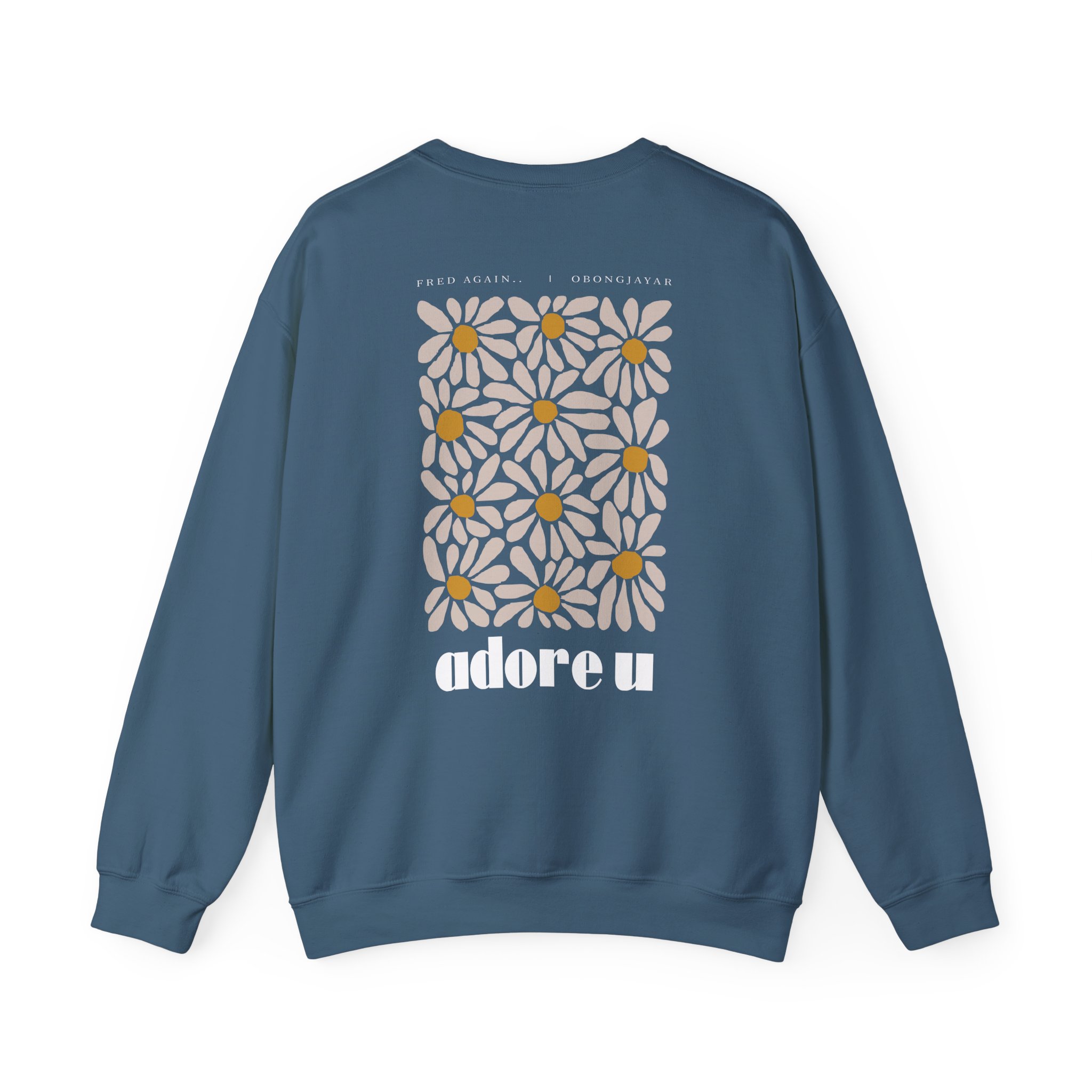 Adore U x Fred Again Unisex Heavy Blendâ„¢ Crewneck Sweatshirt
