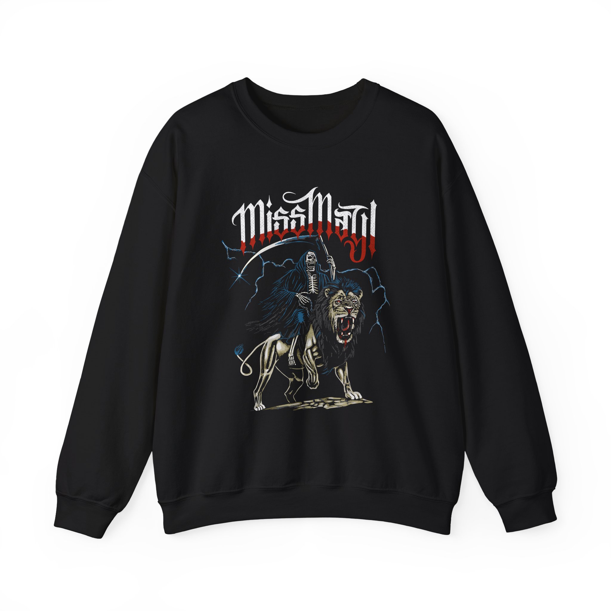 Miss May I Lion Rider Unisex Heavy Blendâ„¢ Crewneck Sweatshirt