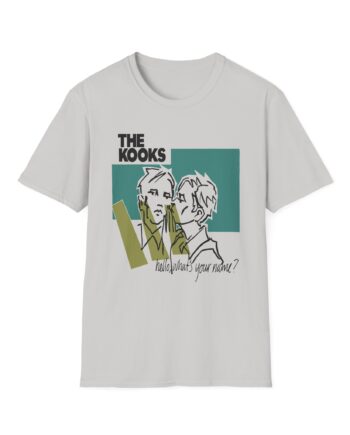 Hello Whats Your Name the Kooks Unisex Softstyle T-Shirt