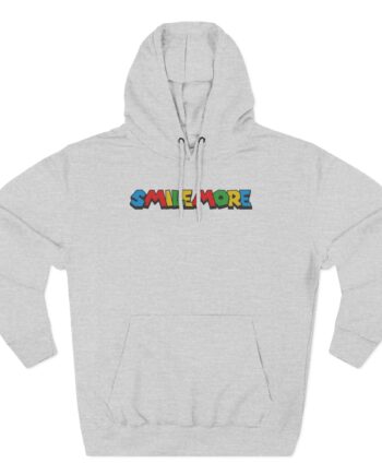 Roman Atwood Colorful Smile More Three-Panel Fleece Hoodie