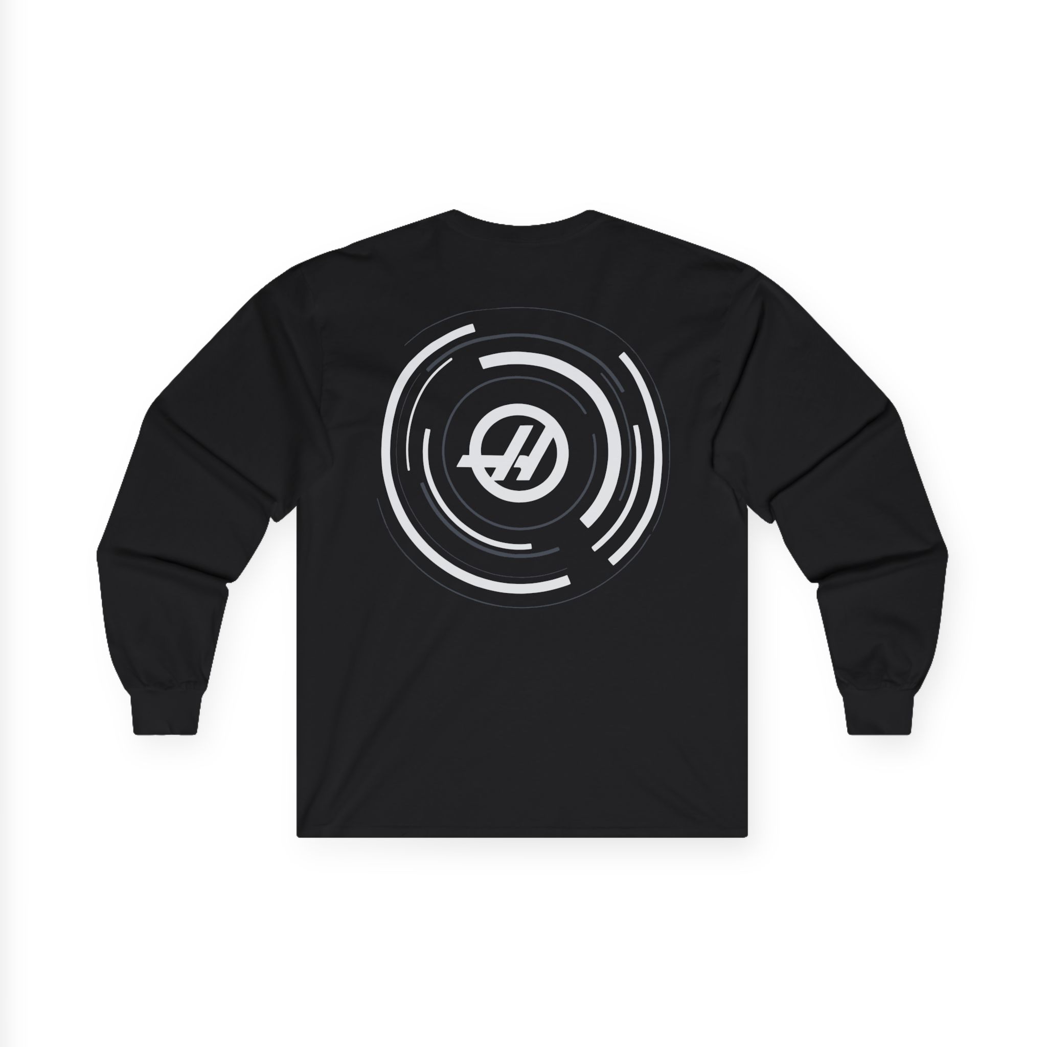 Haas F1 Dynamic Roundel Unisex Ultra Cotton Long Sleeve Tee