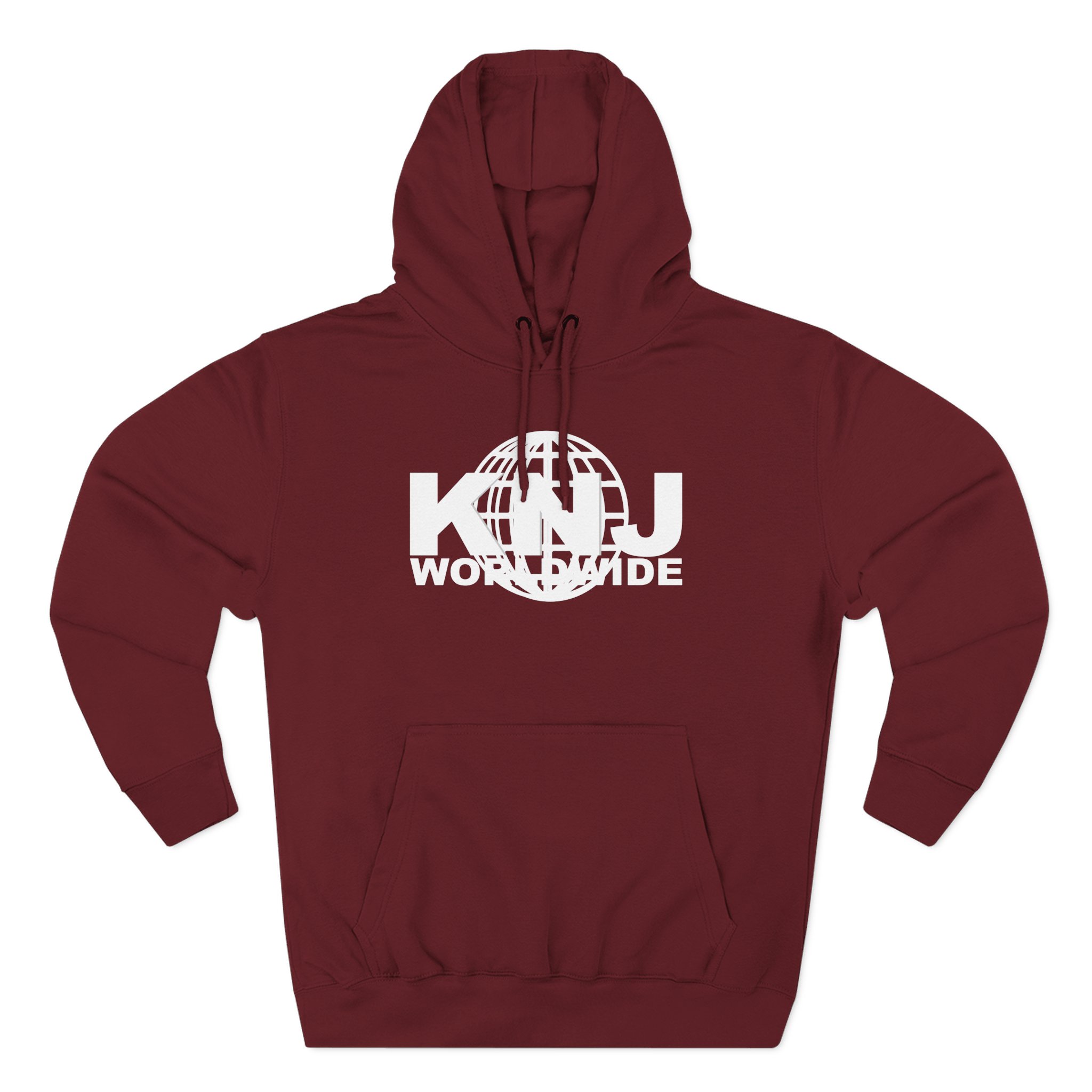 KNJ Worldwide Three-Panel Fleece Hoodie