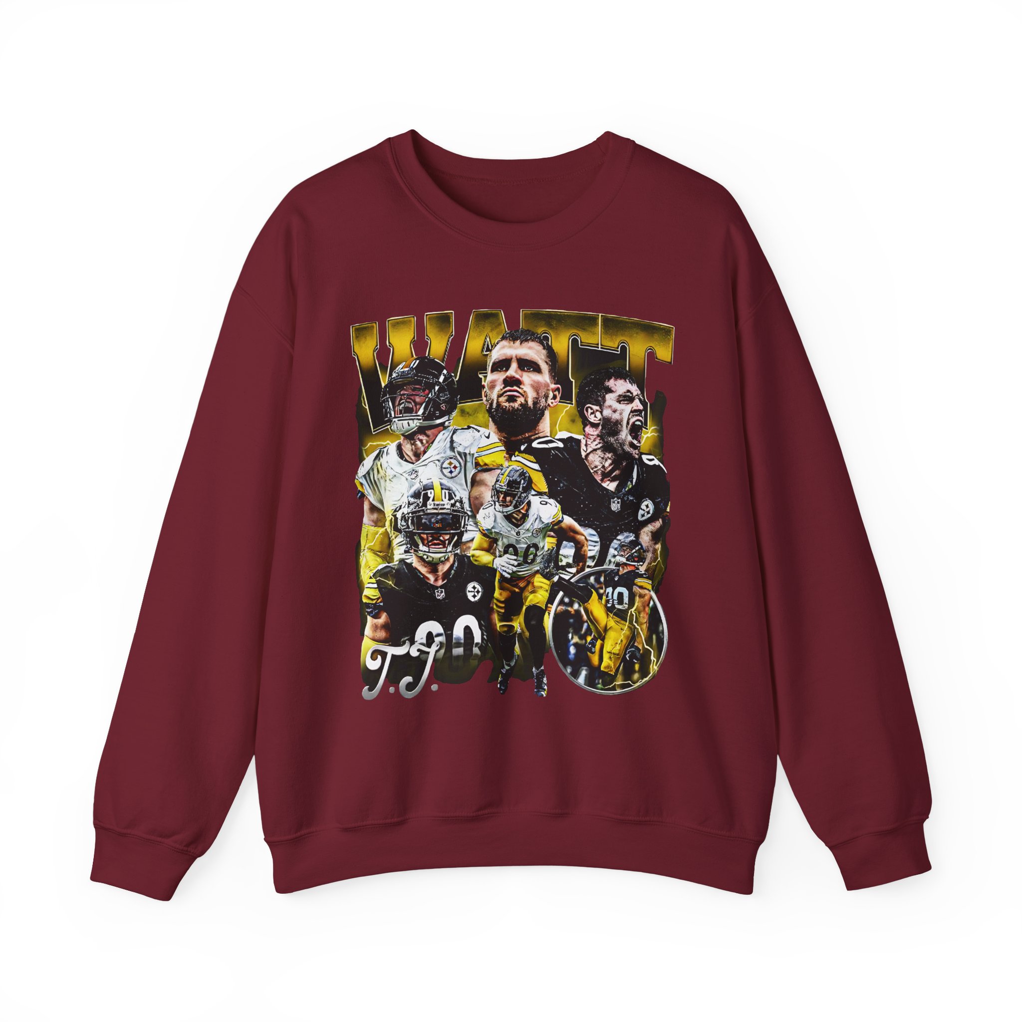 Tj Watt Unisex Heavy Blendâ„¢ Crewneck Sweatshirt