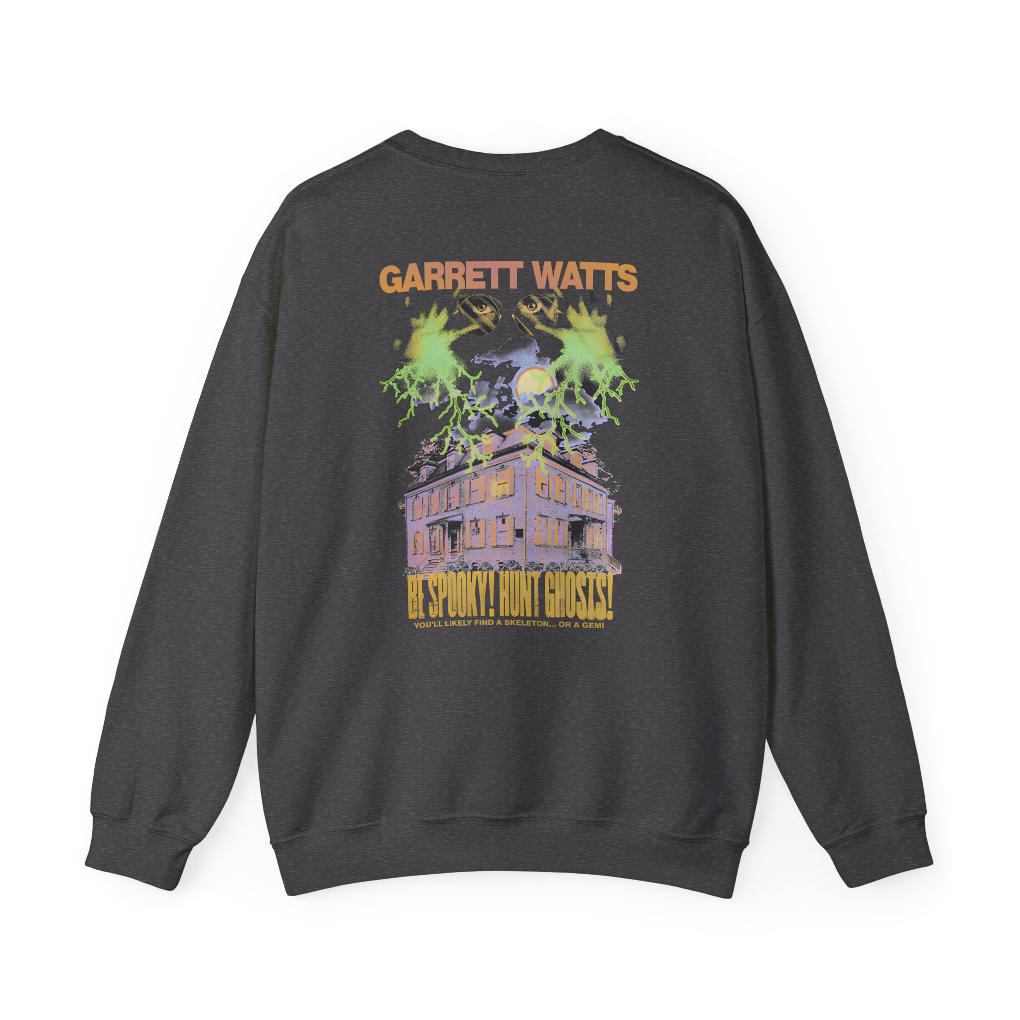 Garrett Watts Haunted Powers Unisex Heavy Blendâ„¢ Crewneck Sweatshirt