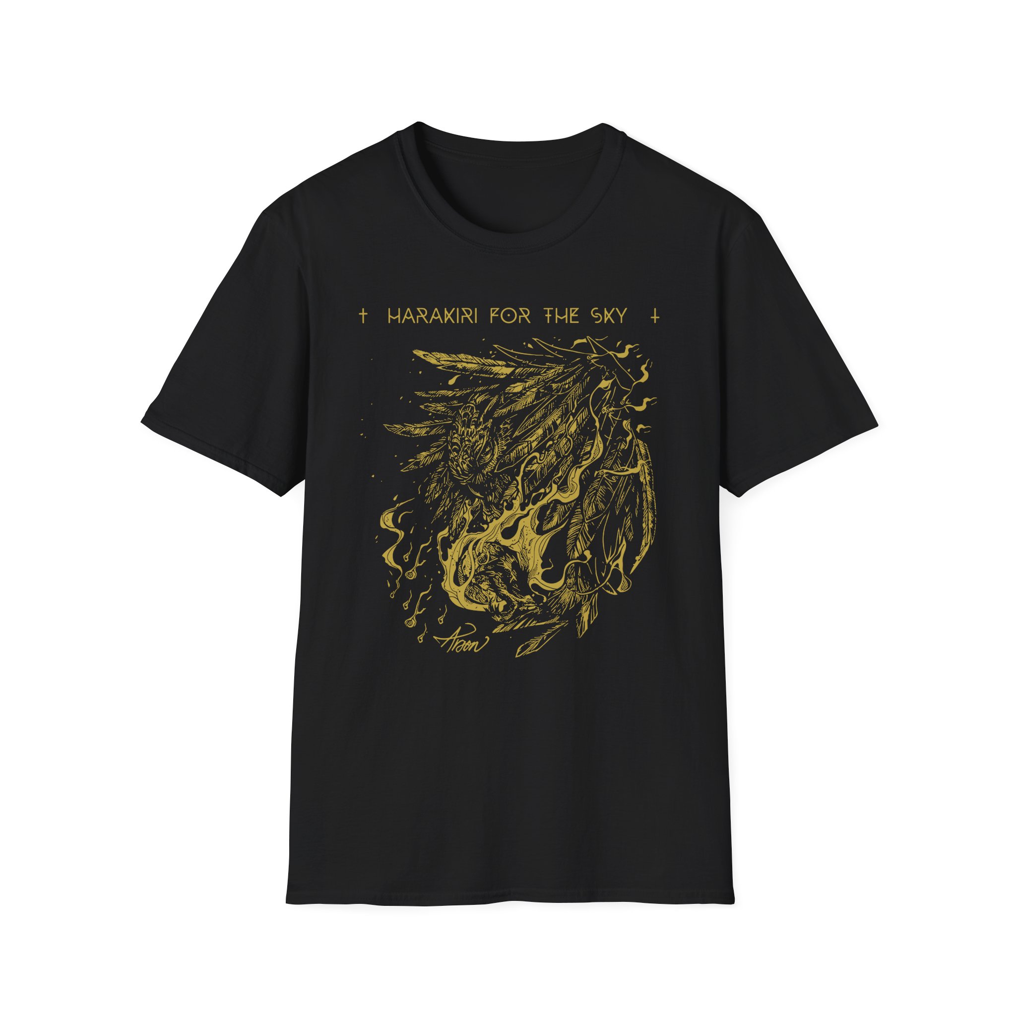 Harakiri For The Sky Feather Unisex Softstyle T-Shirt